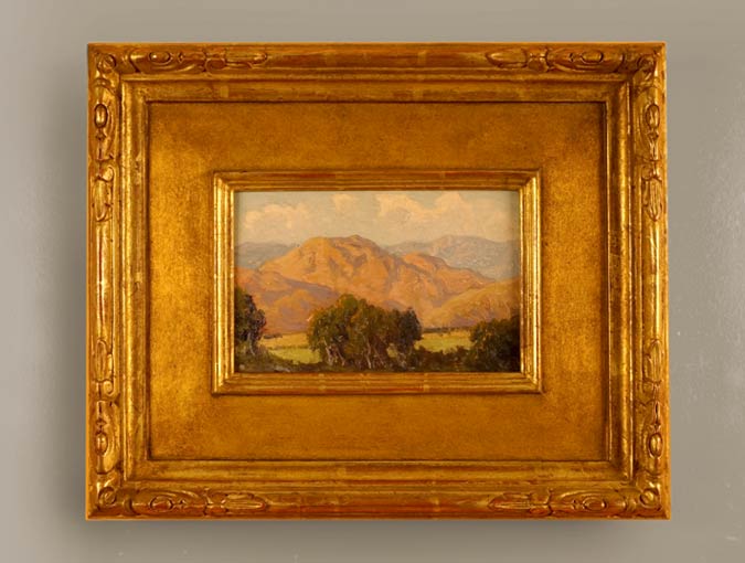 See this Maurice Braun oil painting titled "San Diego Back Country" only at Ark Antiques in our La Jolla store.