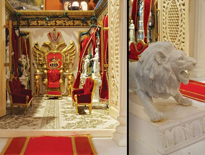 Image Details Of Miniature Replica Of “Hermitage”; One Of The Six Buildings Of The State Hermitage Museum In Saint Petersburg, Russia.