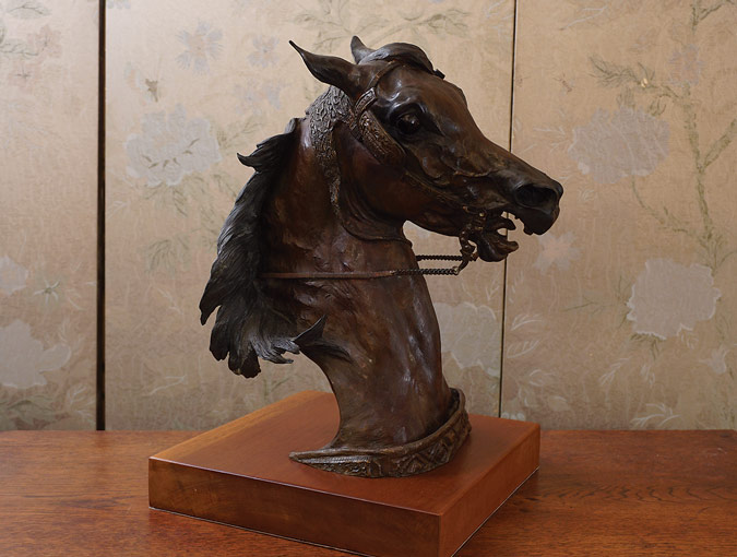 antique horse sculpture for sale