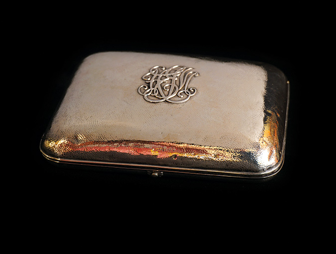 Arthur Bond Sterling Cigarette Case