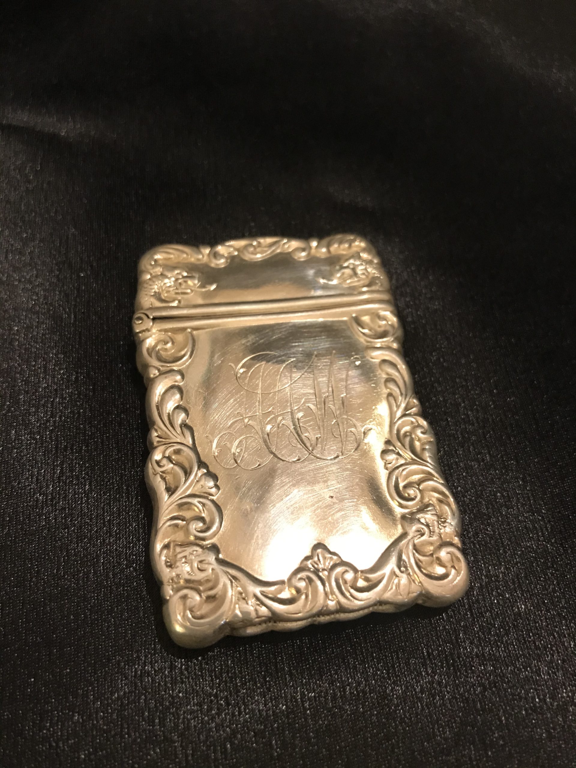 American Sterling Silver Match Safe