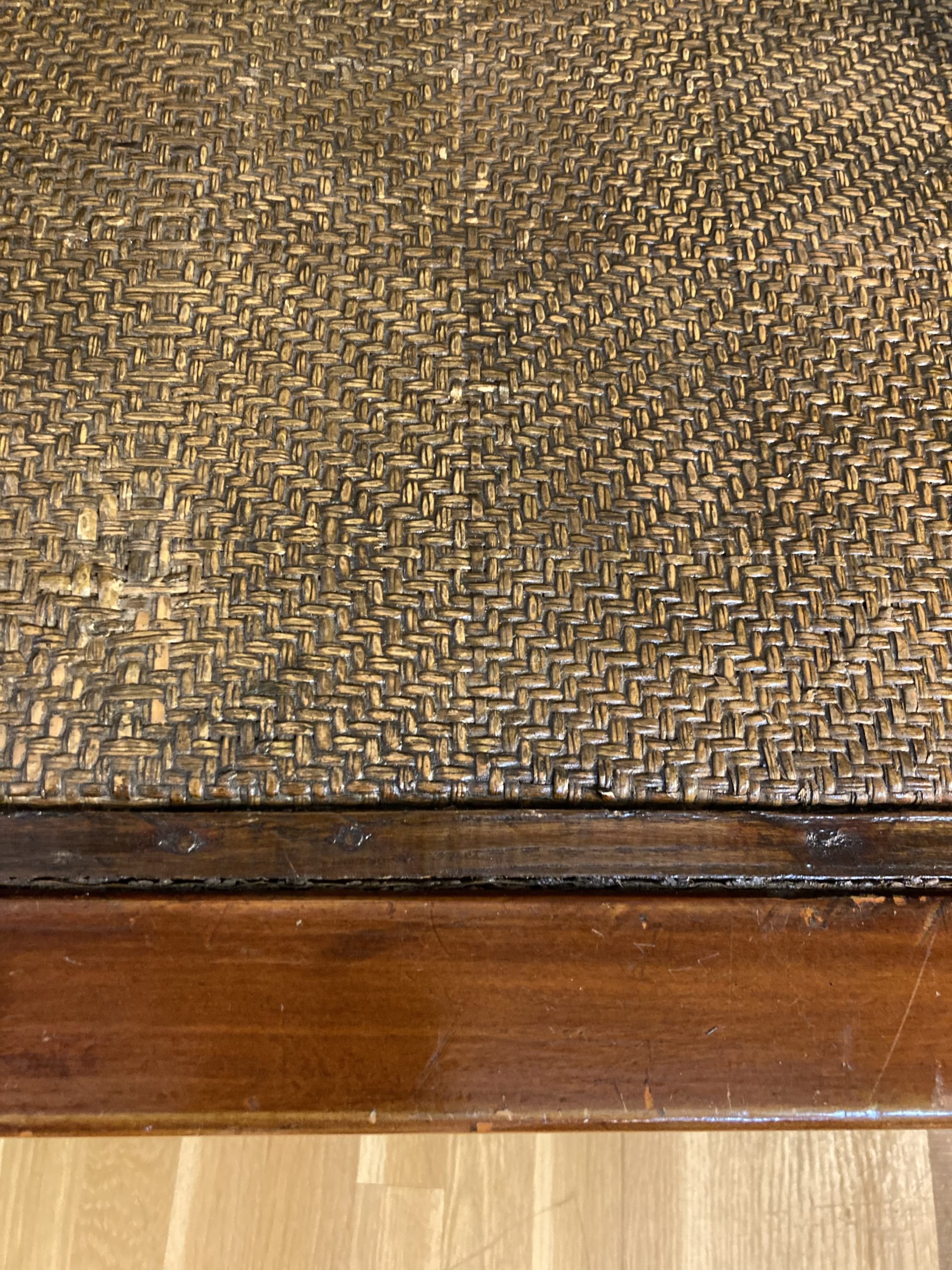Detail Chinese Hardwood Opium Bed
