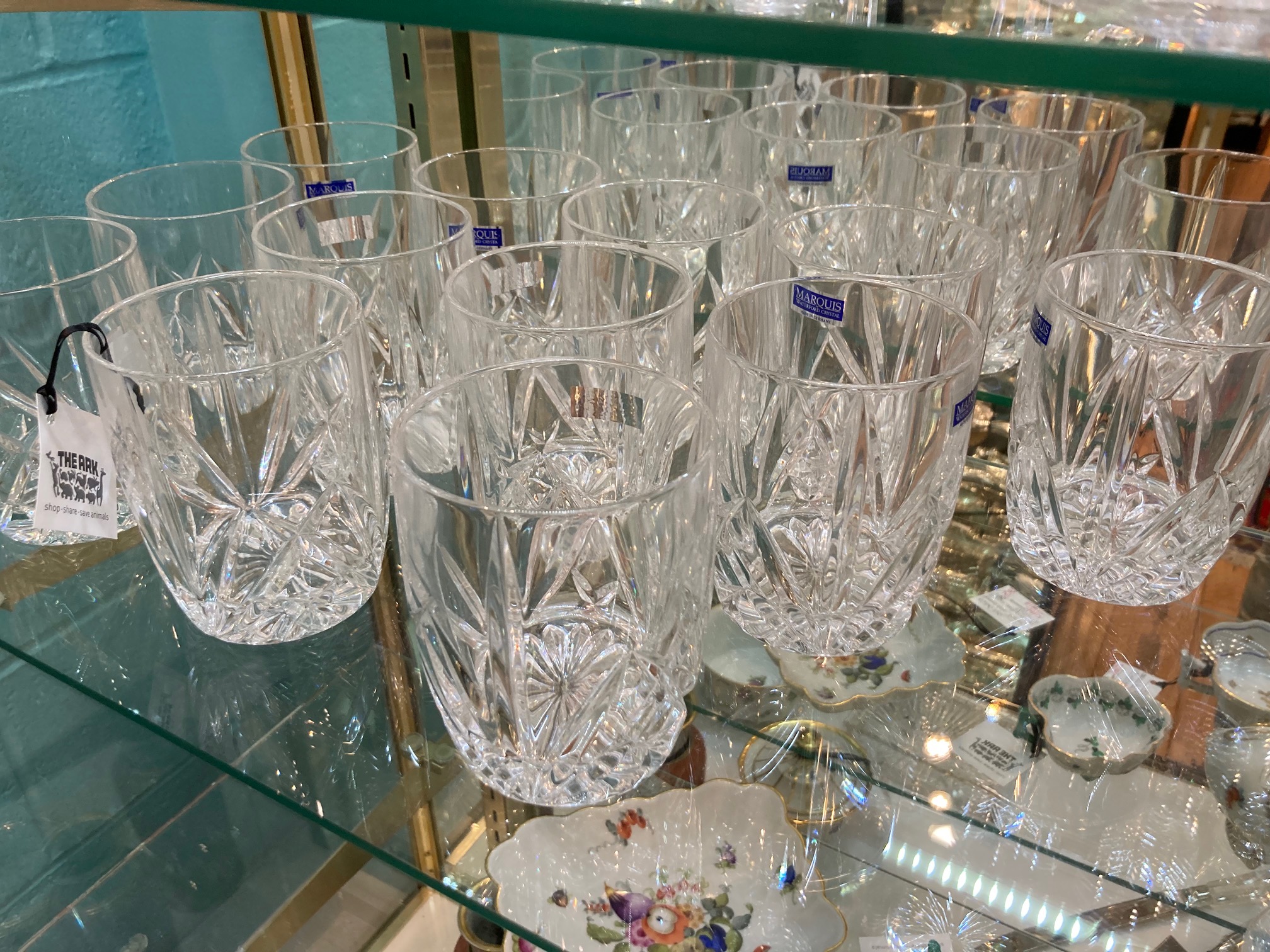 Waterford Crystal Double Old-Fashioned Glasses