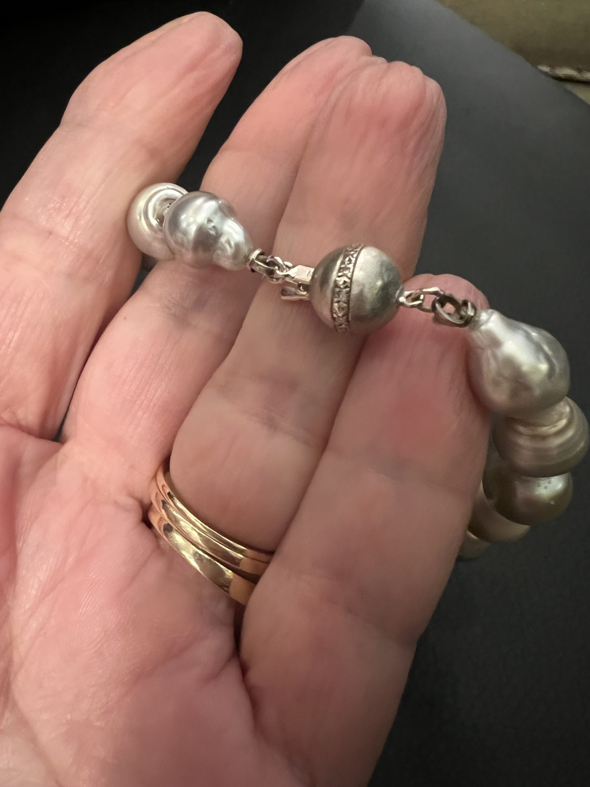 Keishi Pearl Choker Necklace