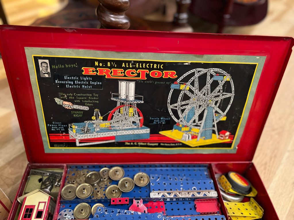 Vintage Erector Set AllElectric Ark Antiques, La Jolla, CA