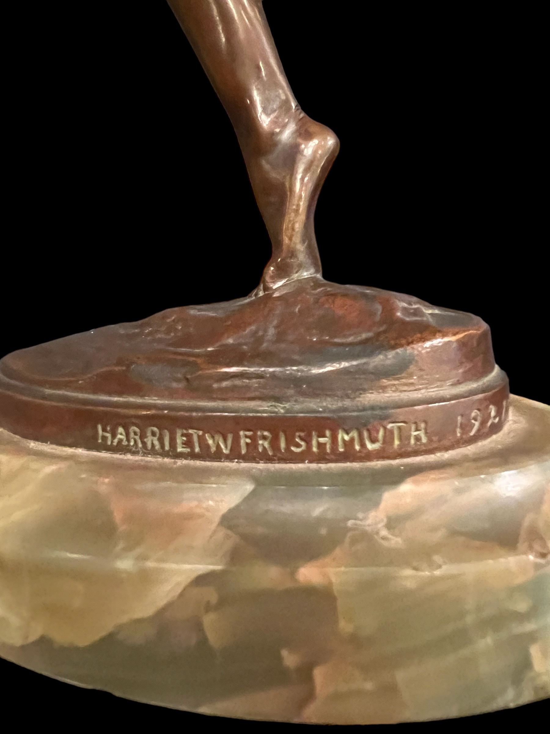 Desha Bronze Sculpture Frishmuth