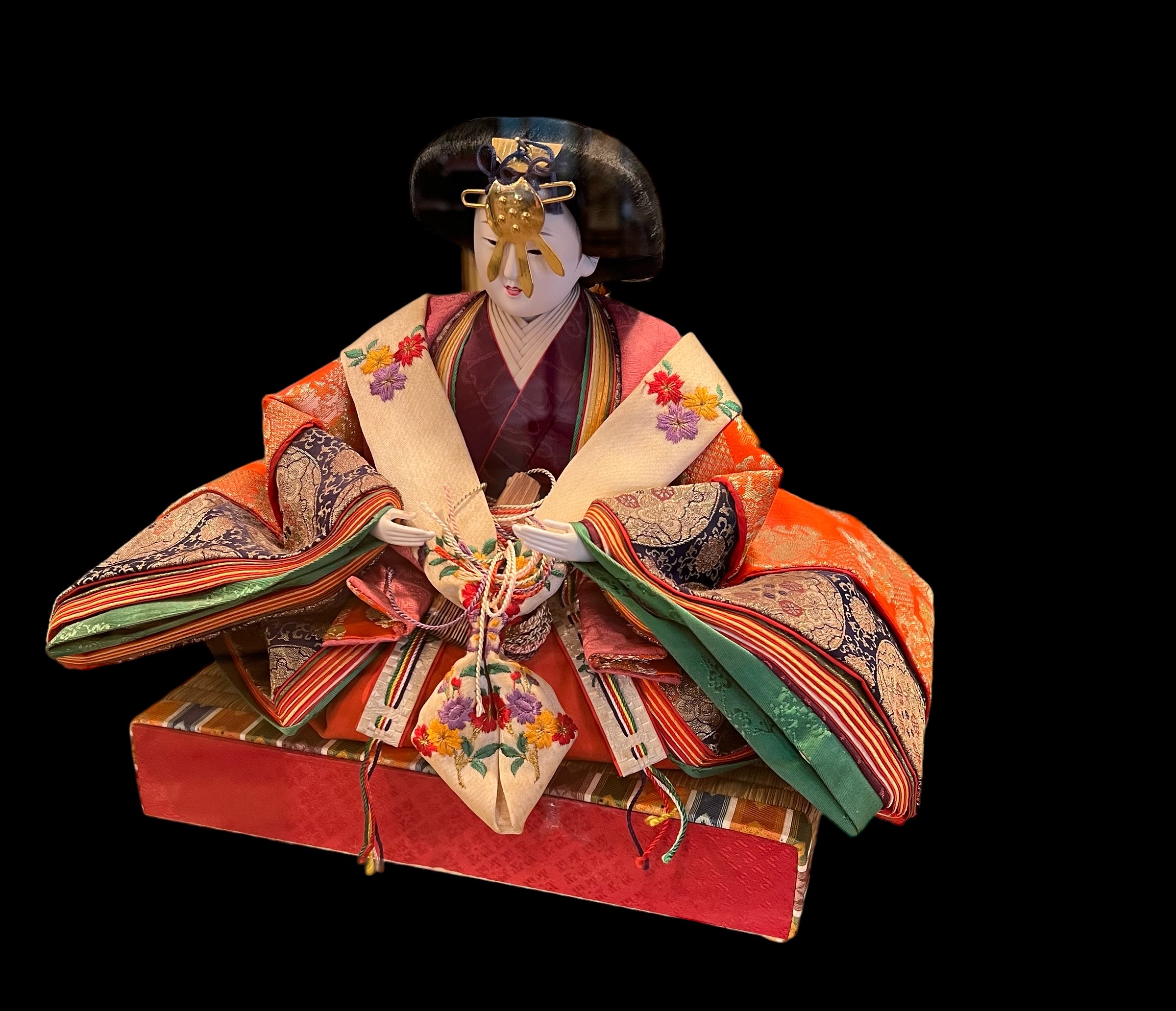 Japanese Hina Empress Emperor Figures
