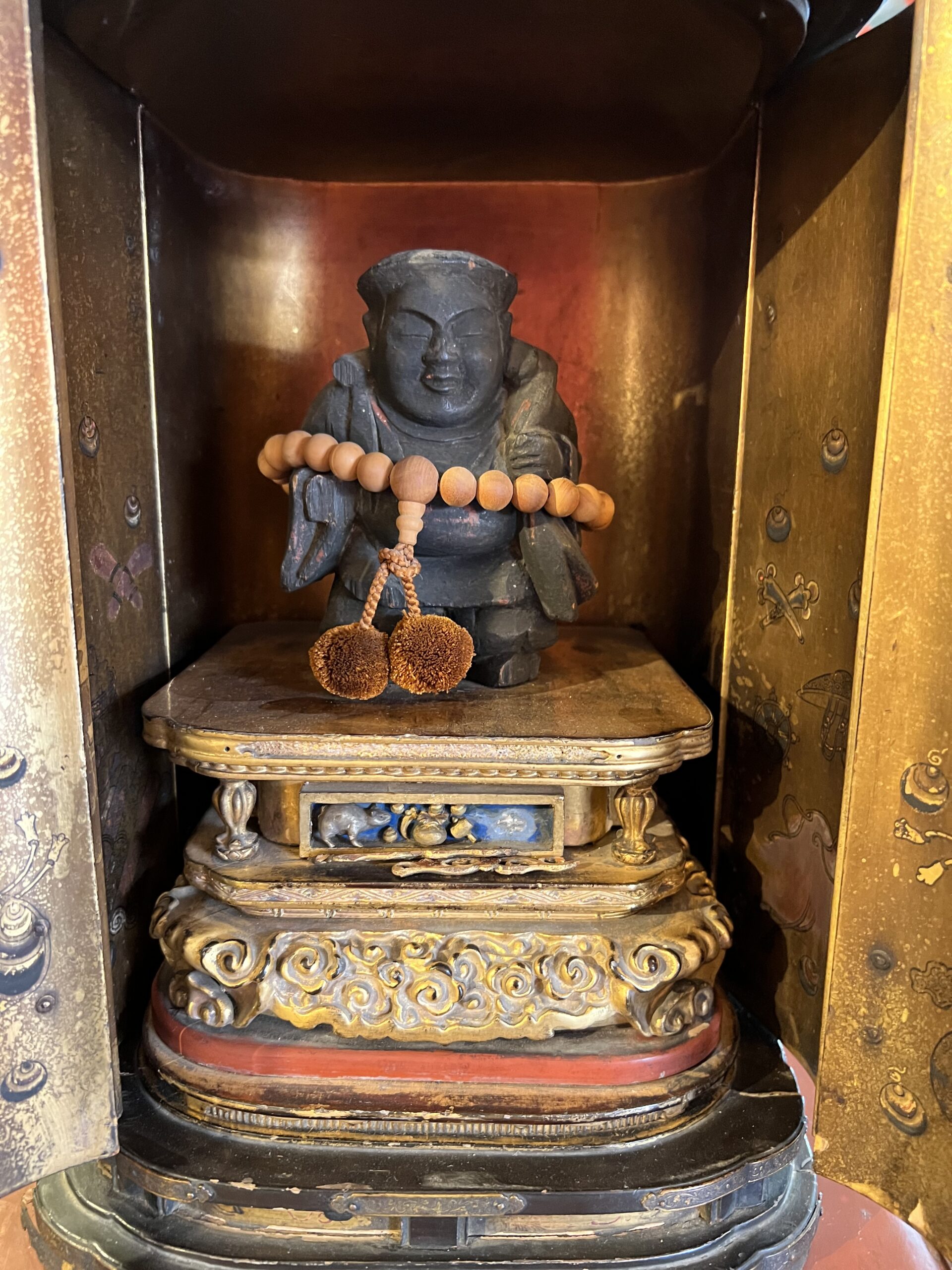 Antique Chinese Buddhist Small Shrine