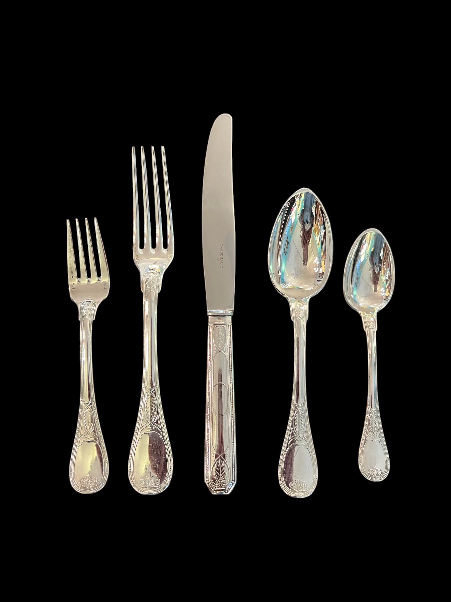 Cardeilhac Brienne French Sterling Flatware
