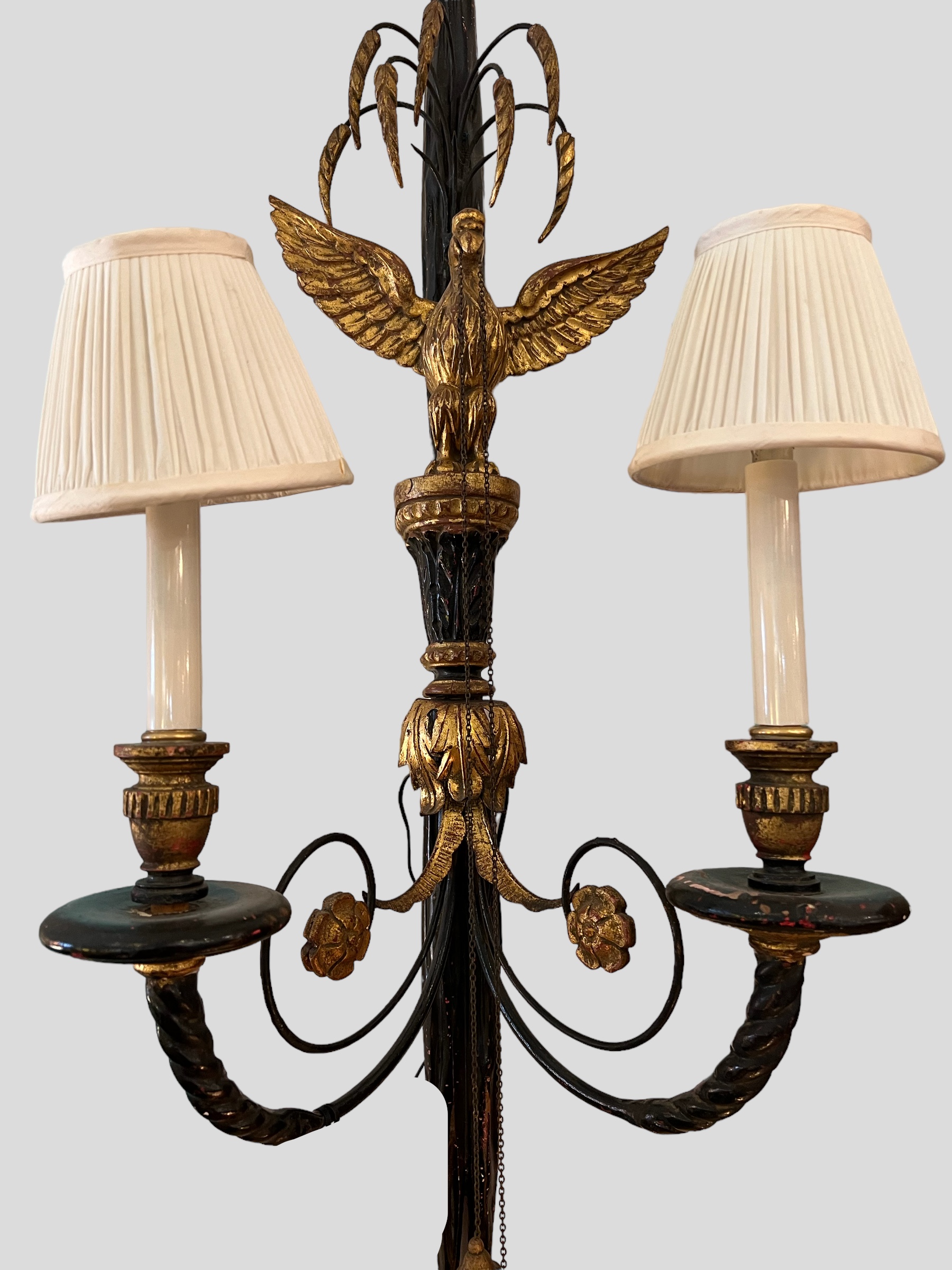 American 19th Century Eagle Sconce Pair