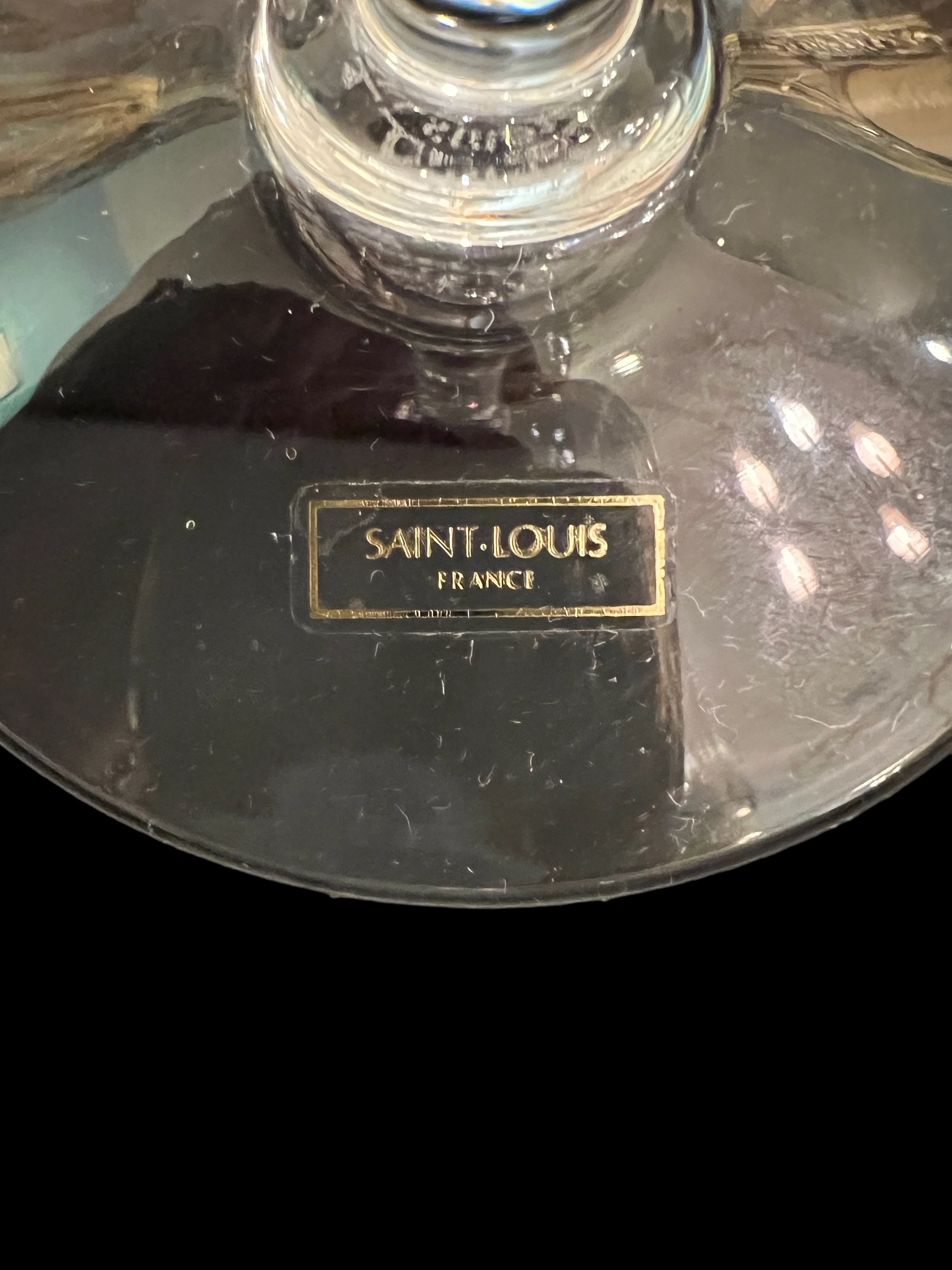 Saint Louis Grand Lieu Clear Goblets