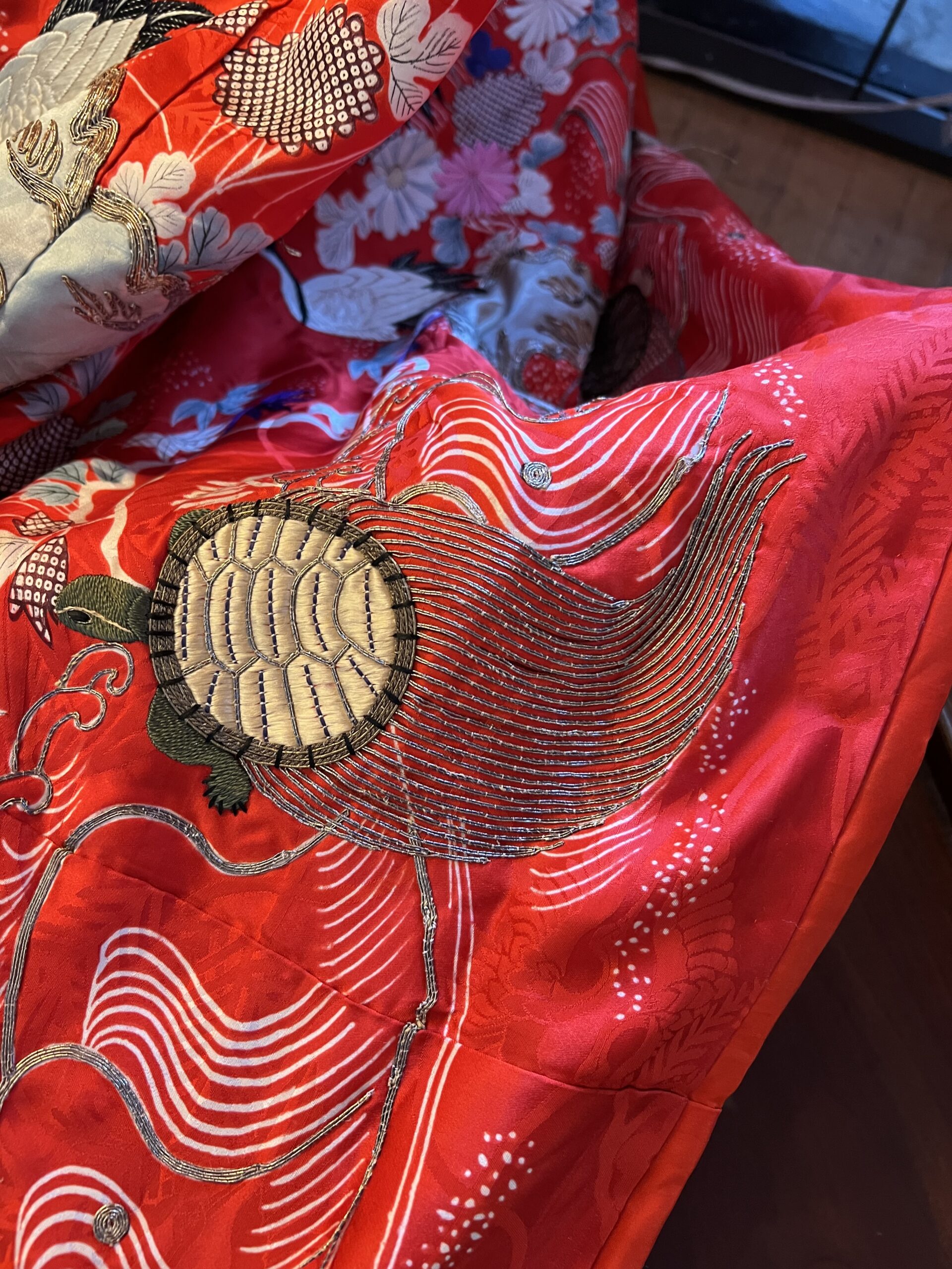 Vintage Japanese Wedding Kimono