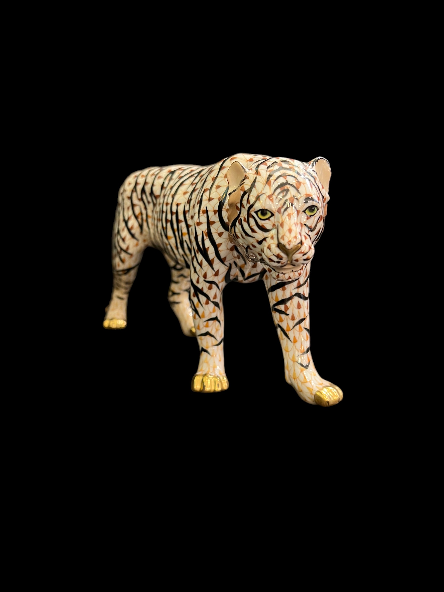 Herend Sumatran Tiger Figurine