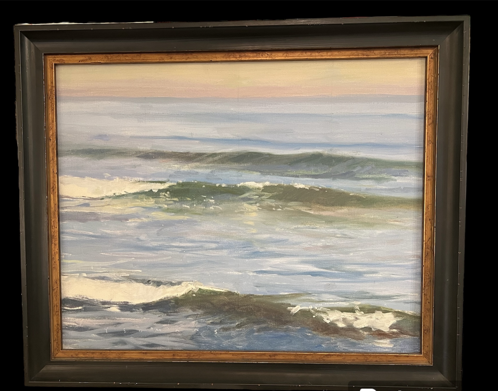 Incoming Tide Oil Painting