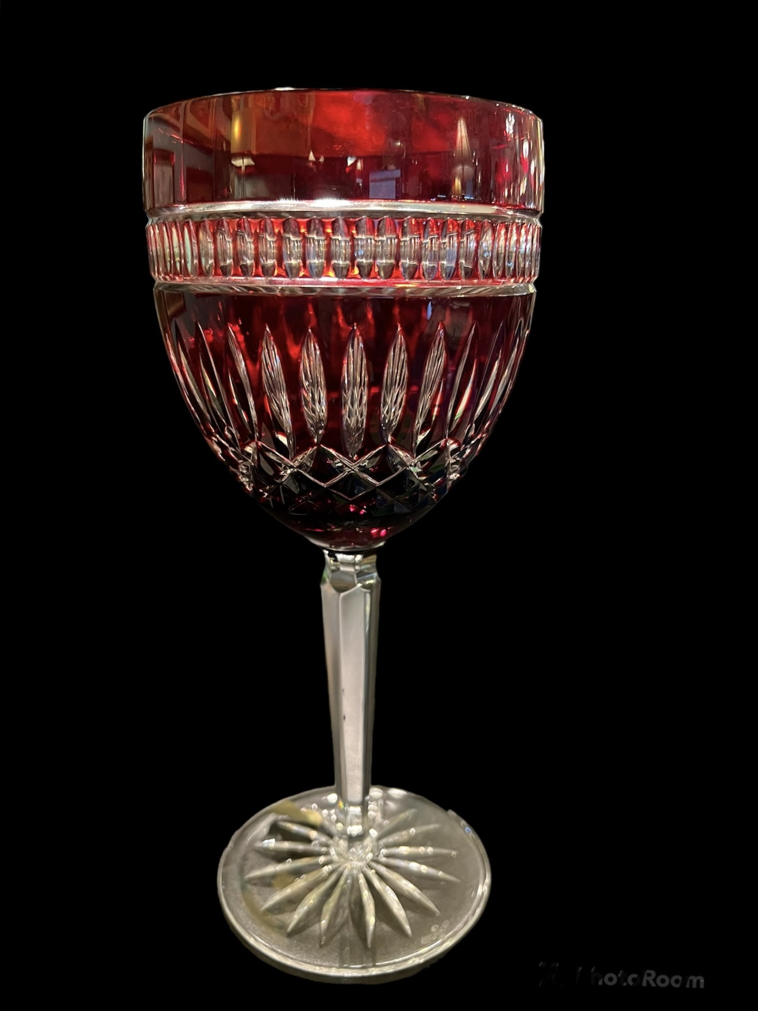 Waterford Serenity Ruby Goblets