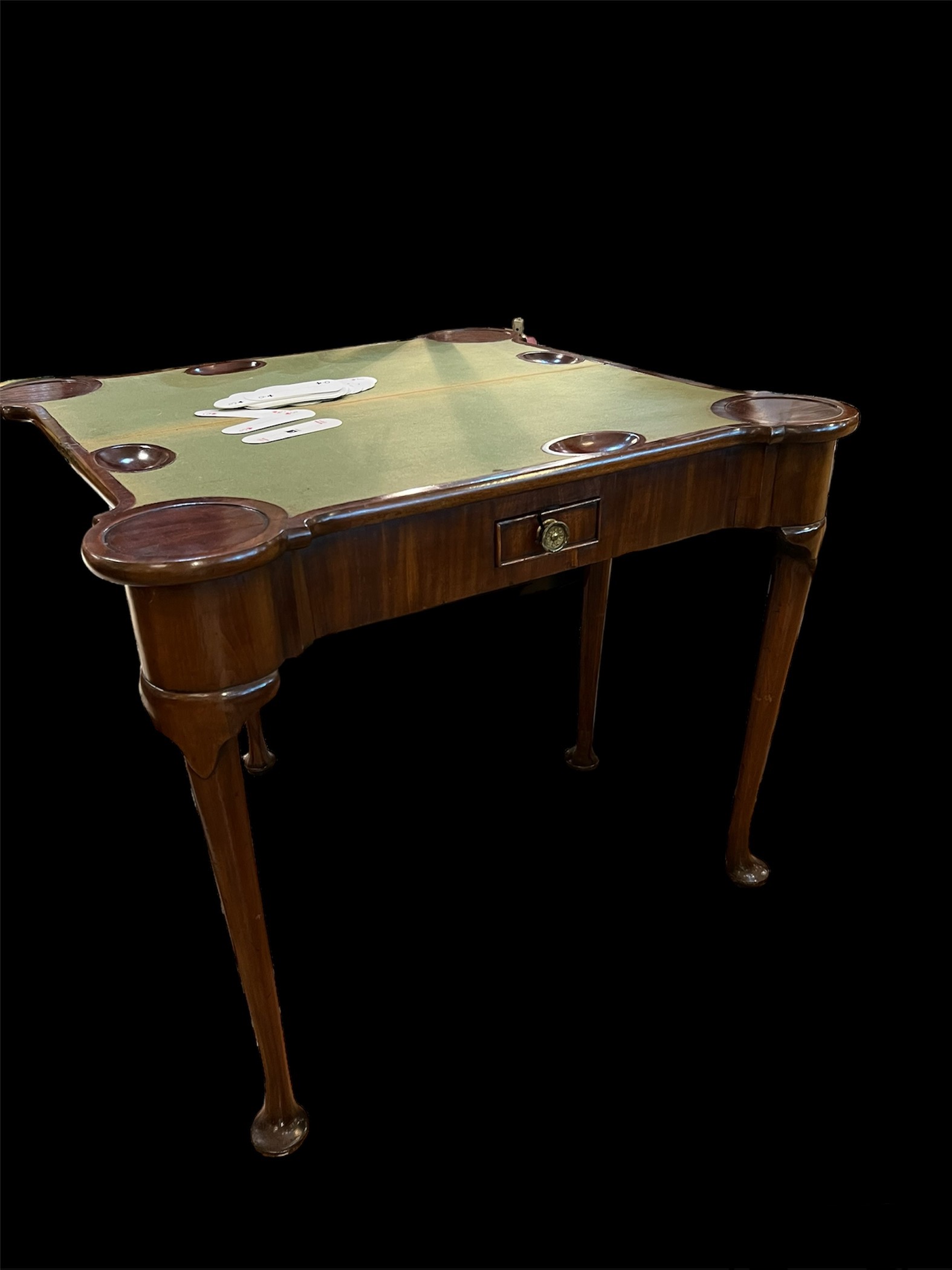 Antique Gateleg Game Table