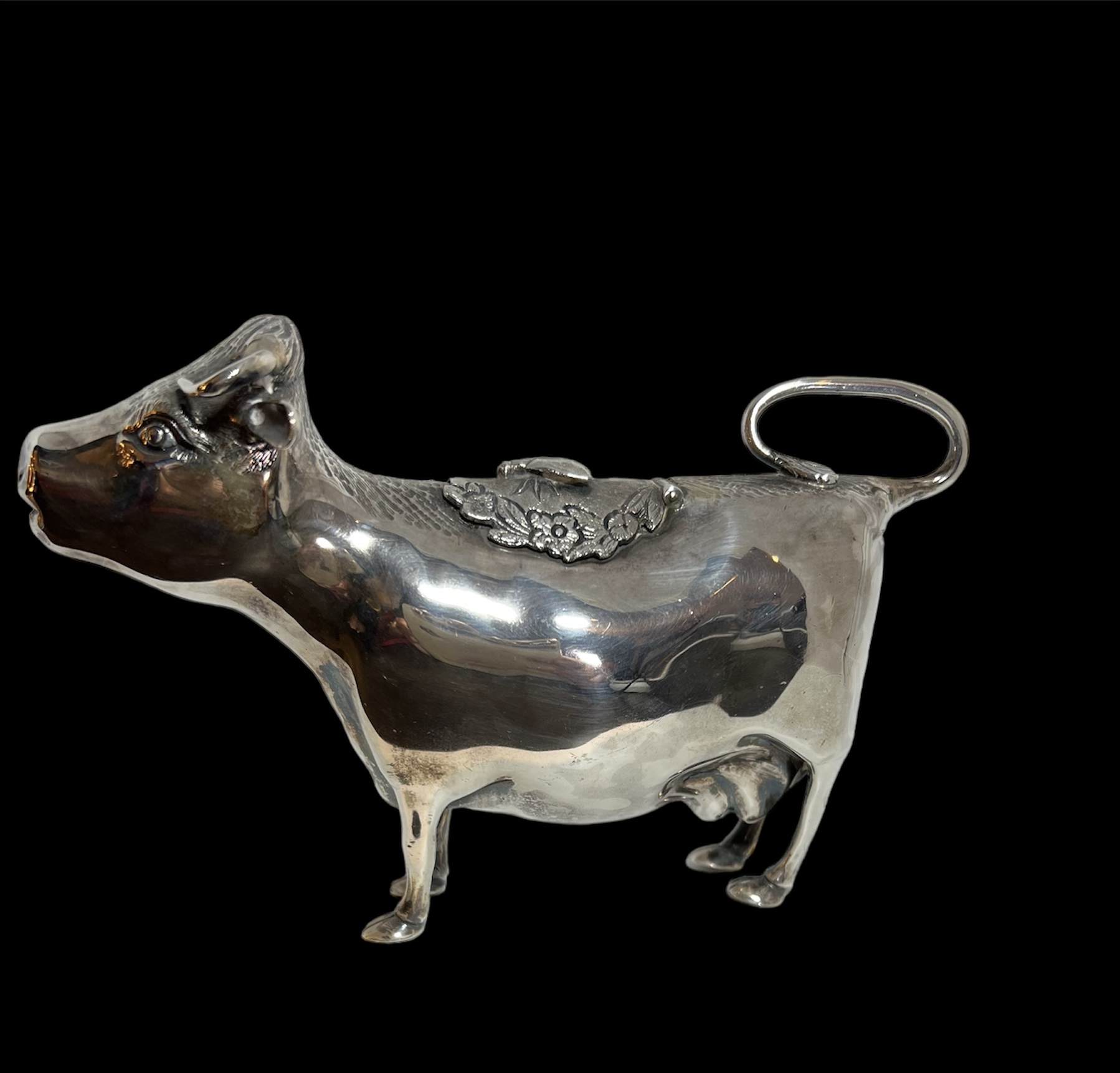 Tiffany Sterling Cow Cream Pitcher