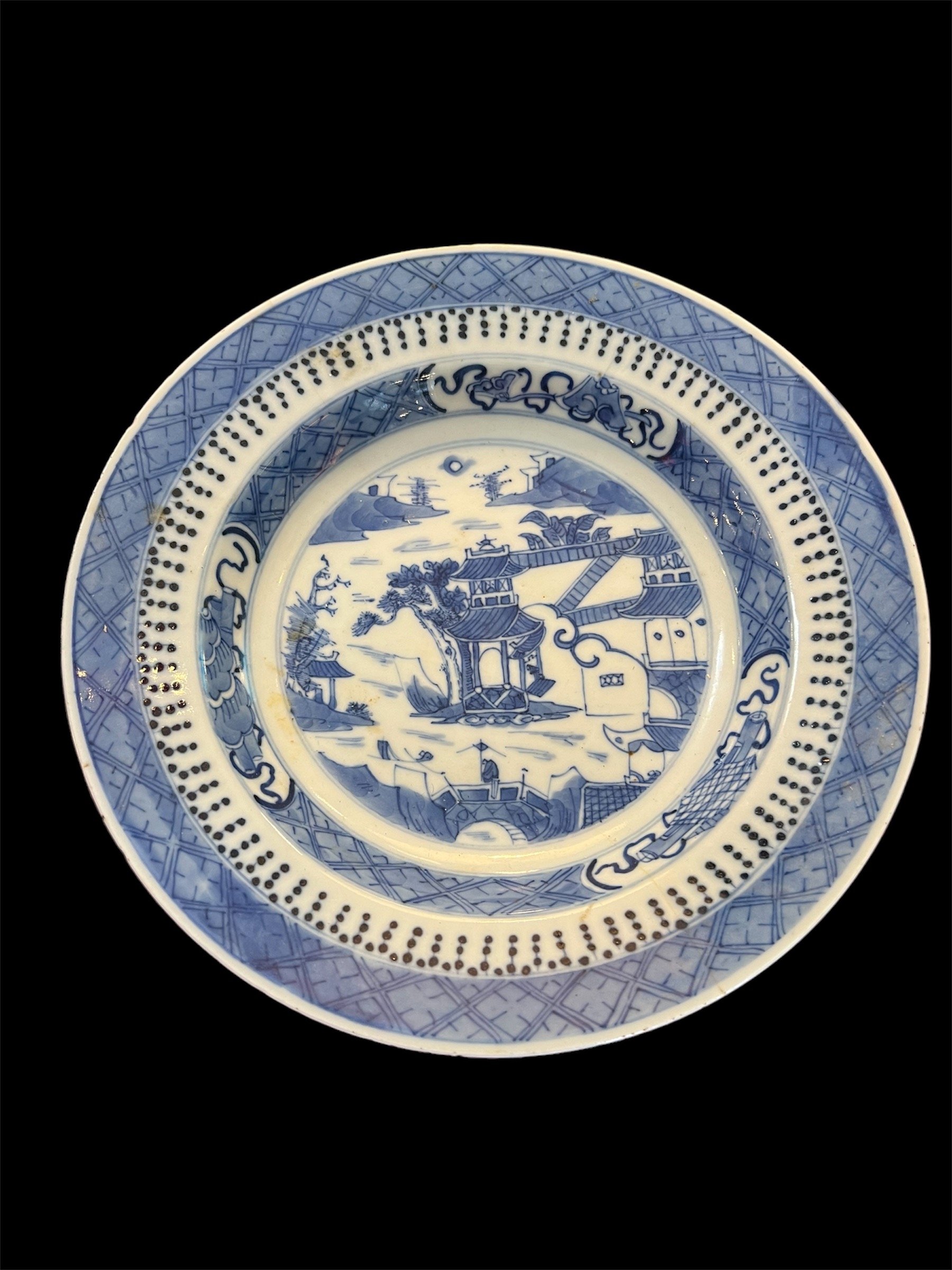 Chinese Blue Canton Tableware