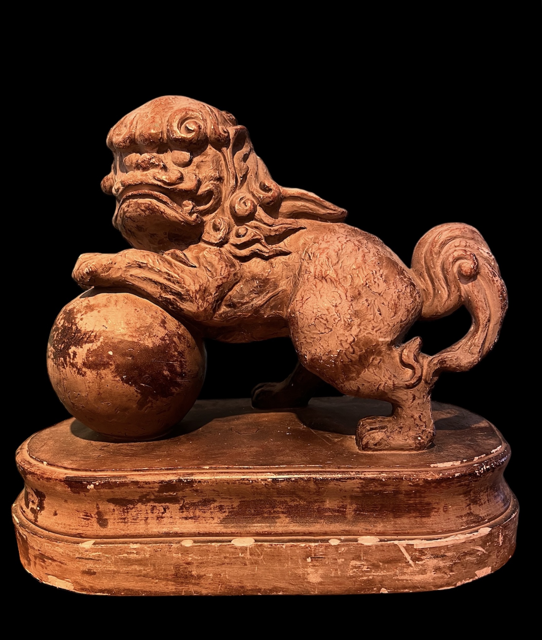 Glazed Ceramic Foo Dog