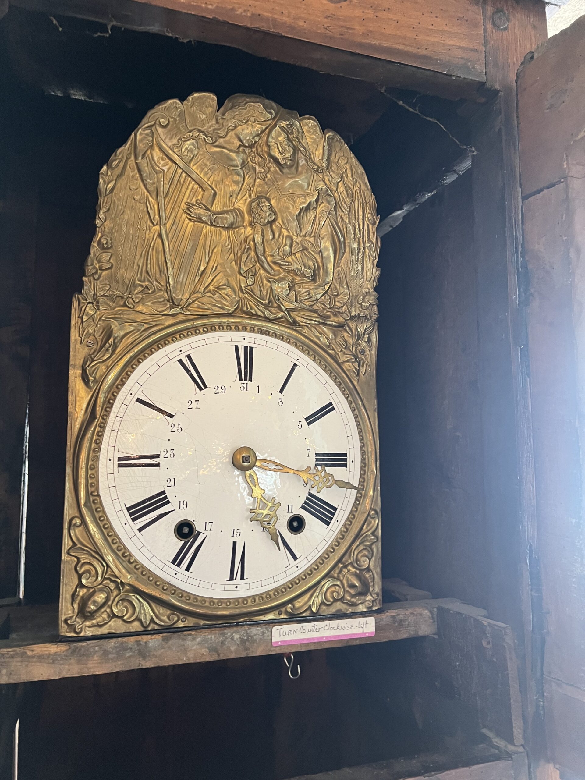 Antique English Grandfather Clock