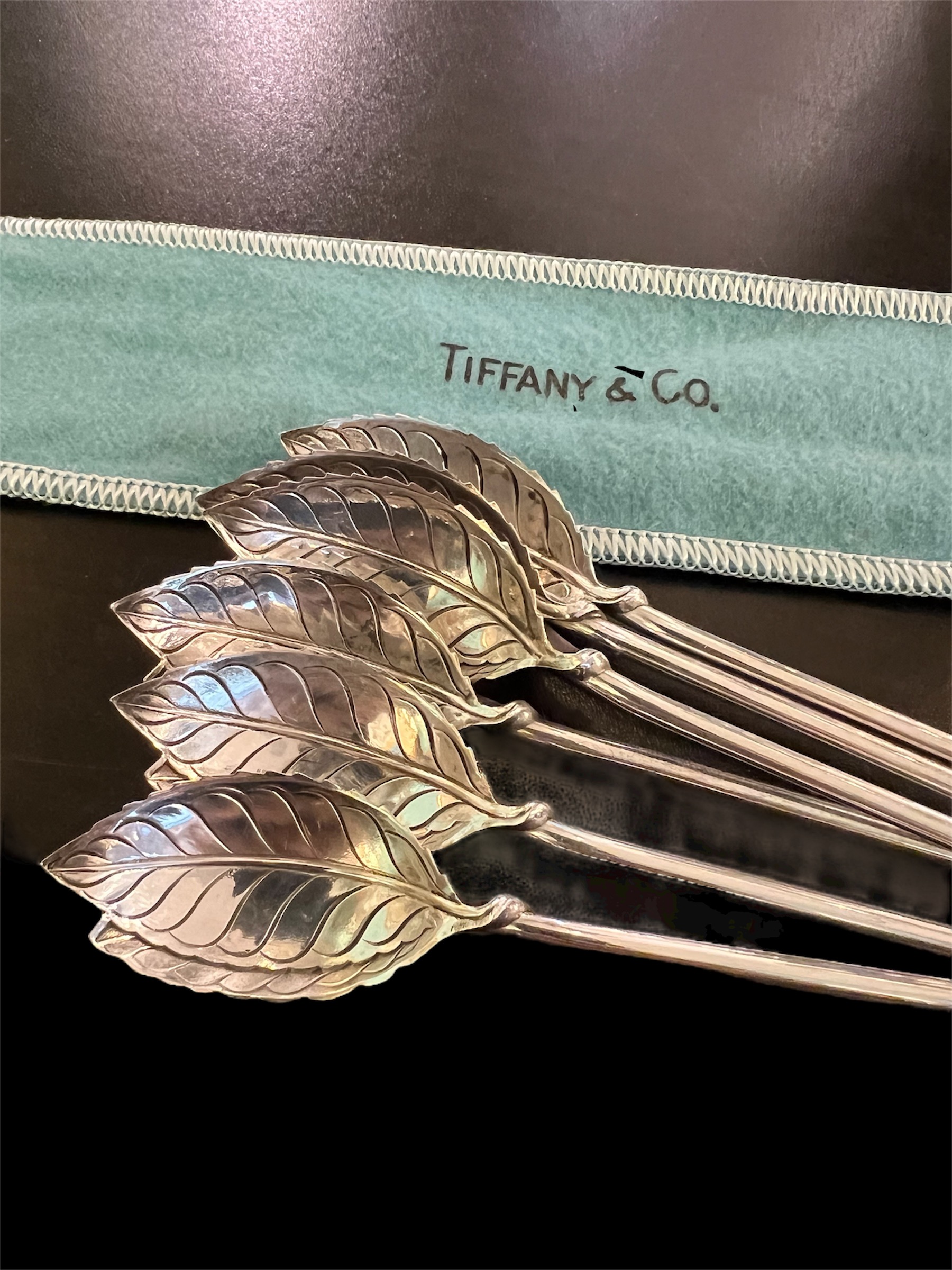 Tiffany Sterling Mint Julep Sippers