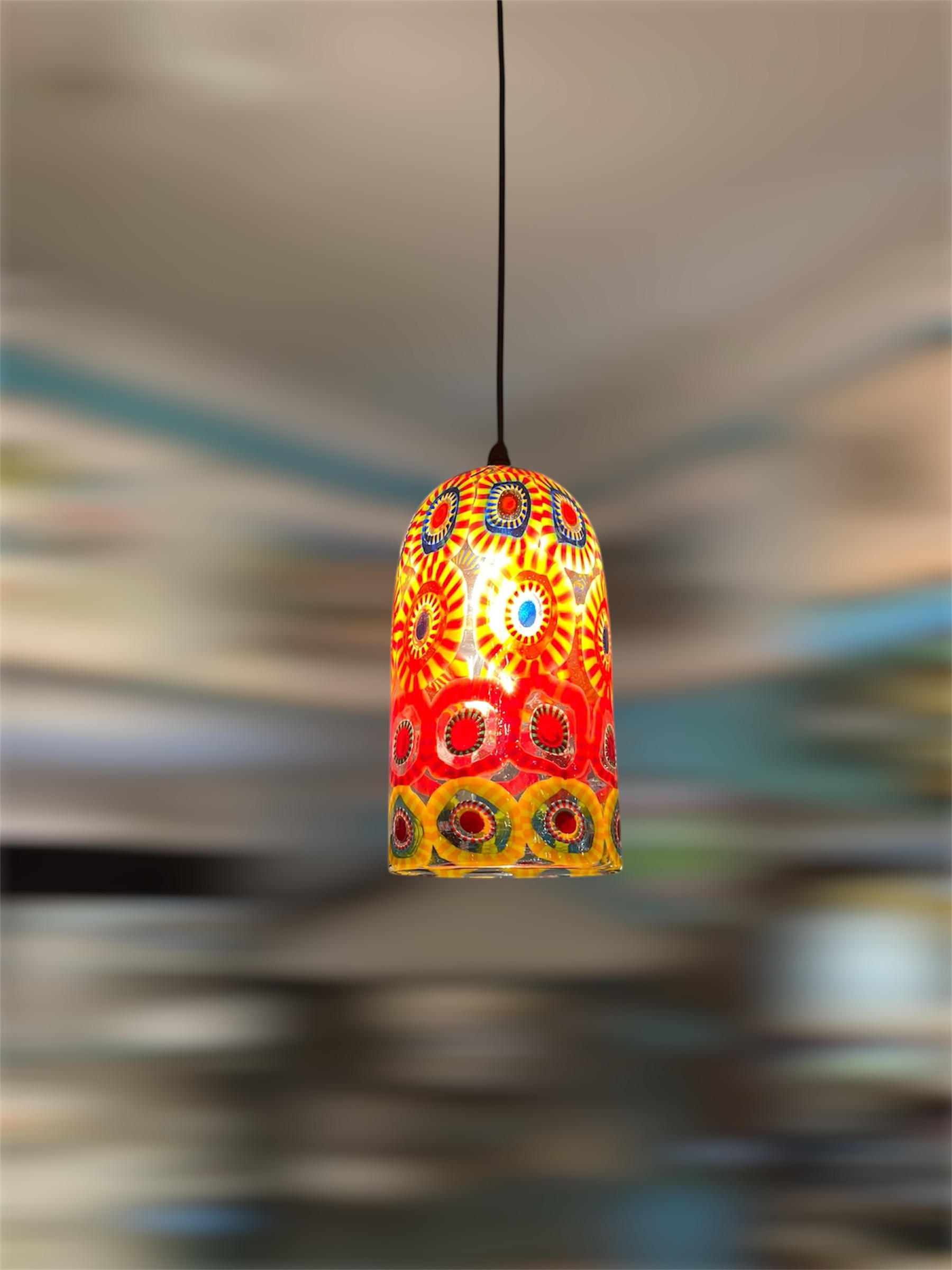 Murano Fromentello Glass Pendant Light