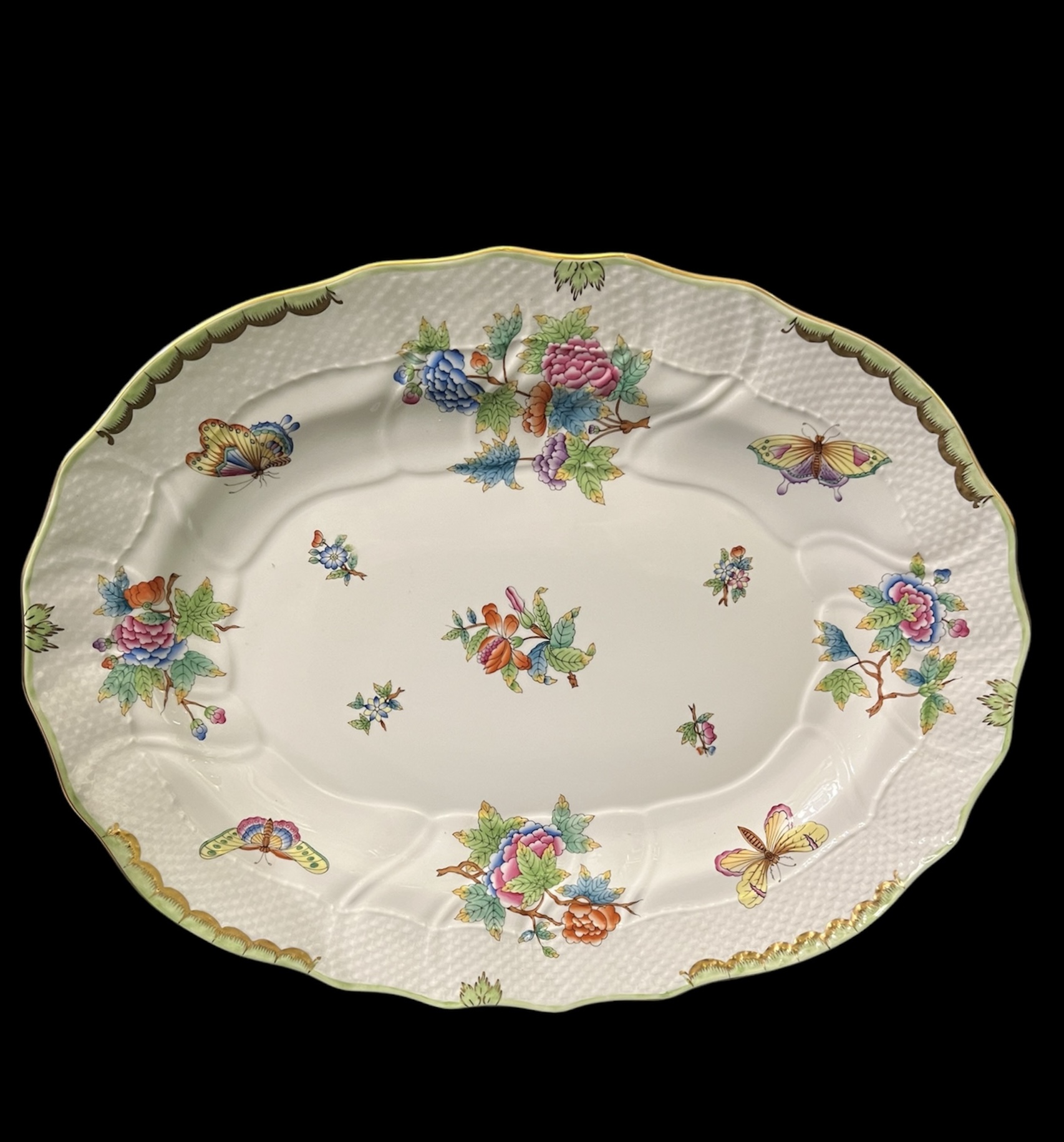 Herend Queen Victoria Oval Platter