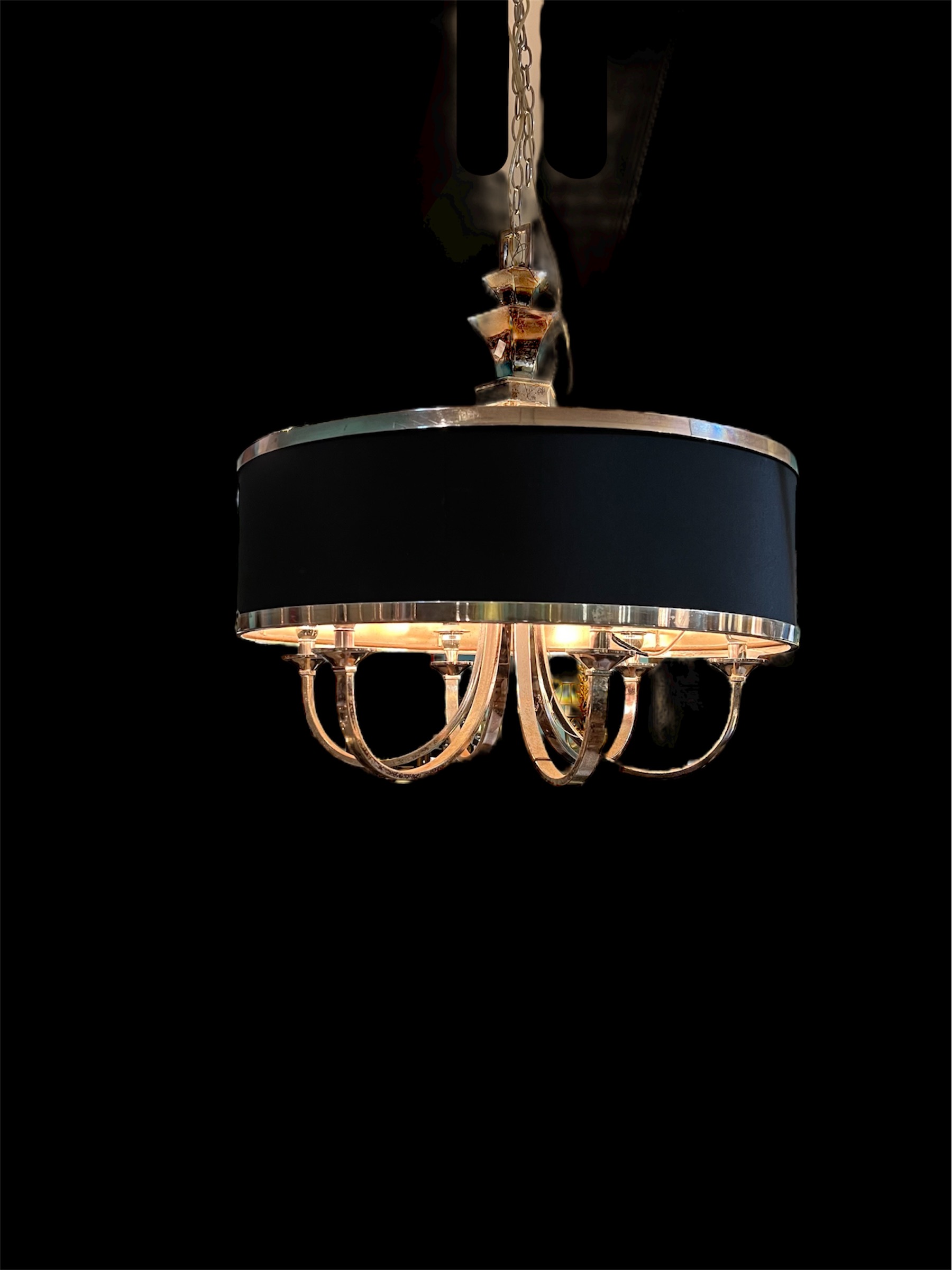 Brass Chandelier Drum Shade