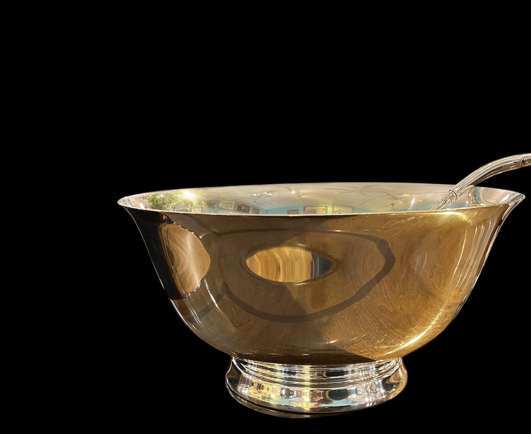 Wallace Sterling Revere Punch Bowl