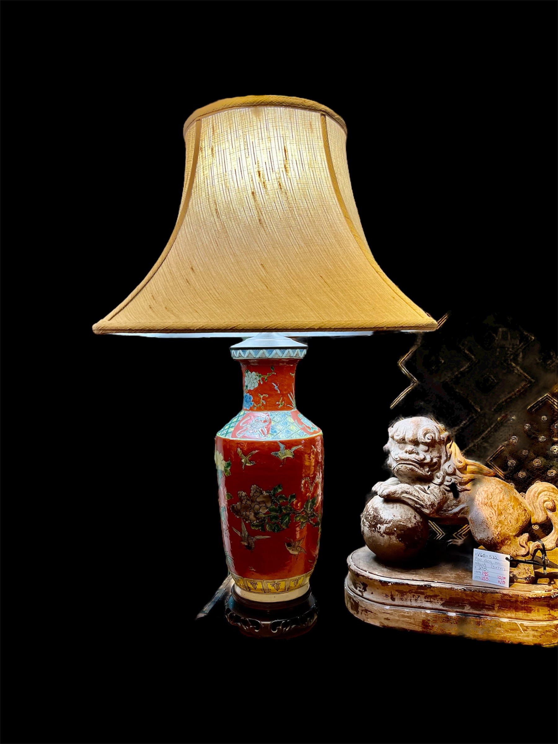 Antique Chinese Porcelain Lamp