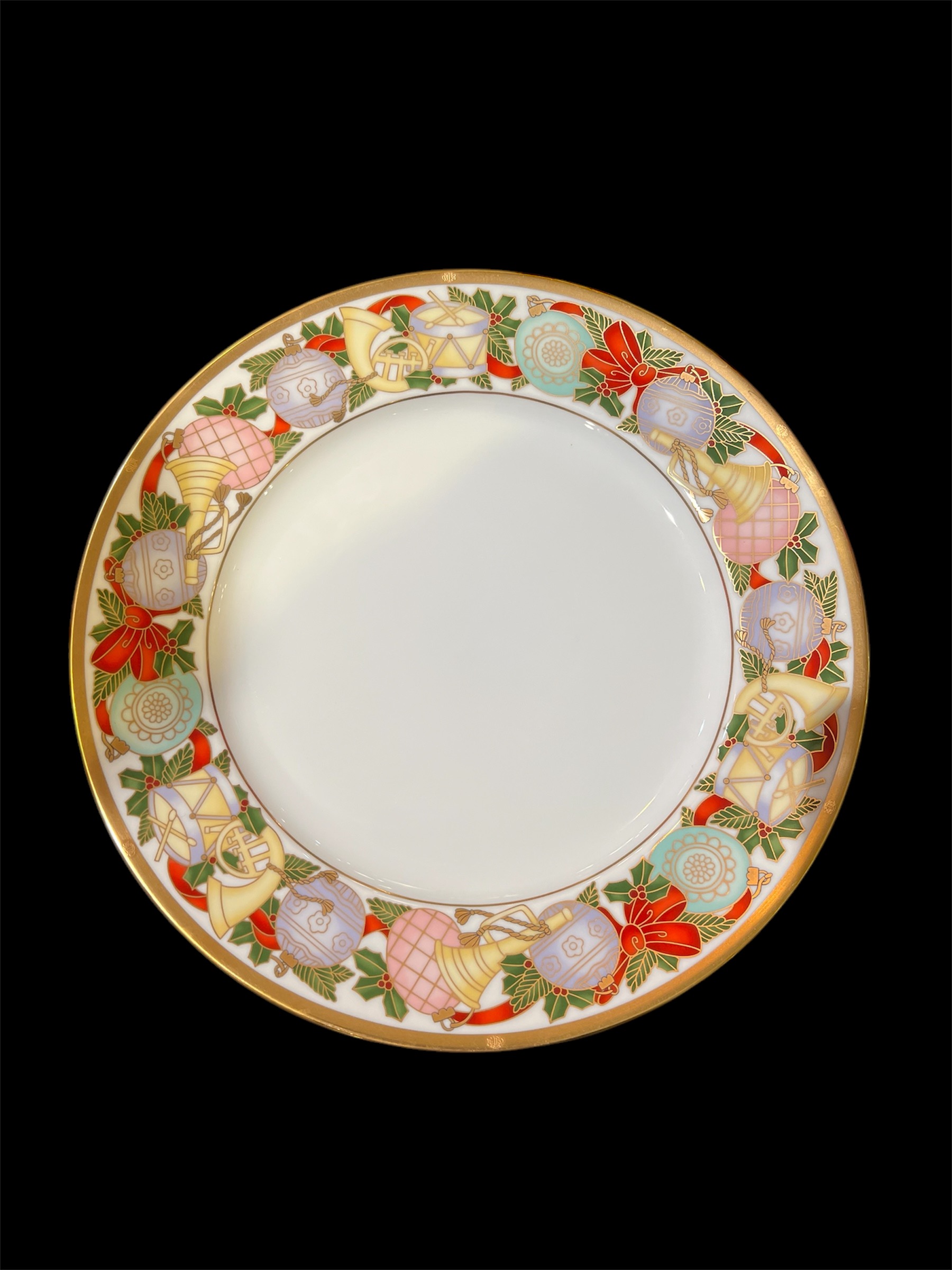 Dior Christmas Dinner Plates