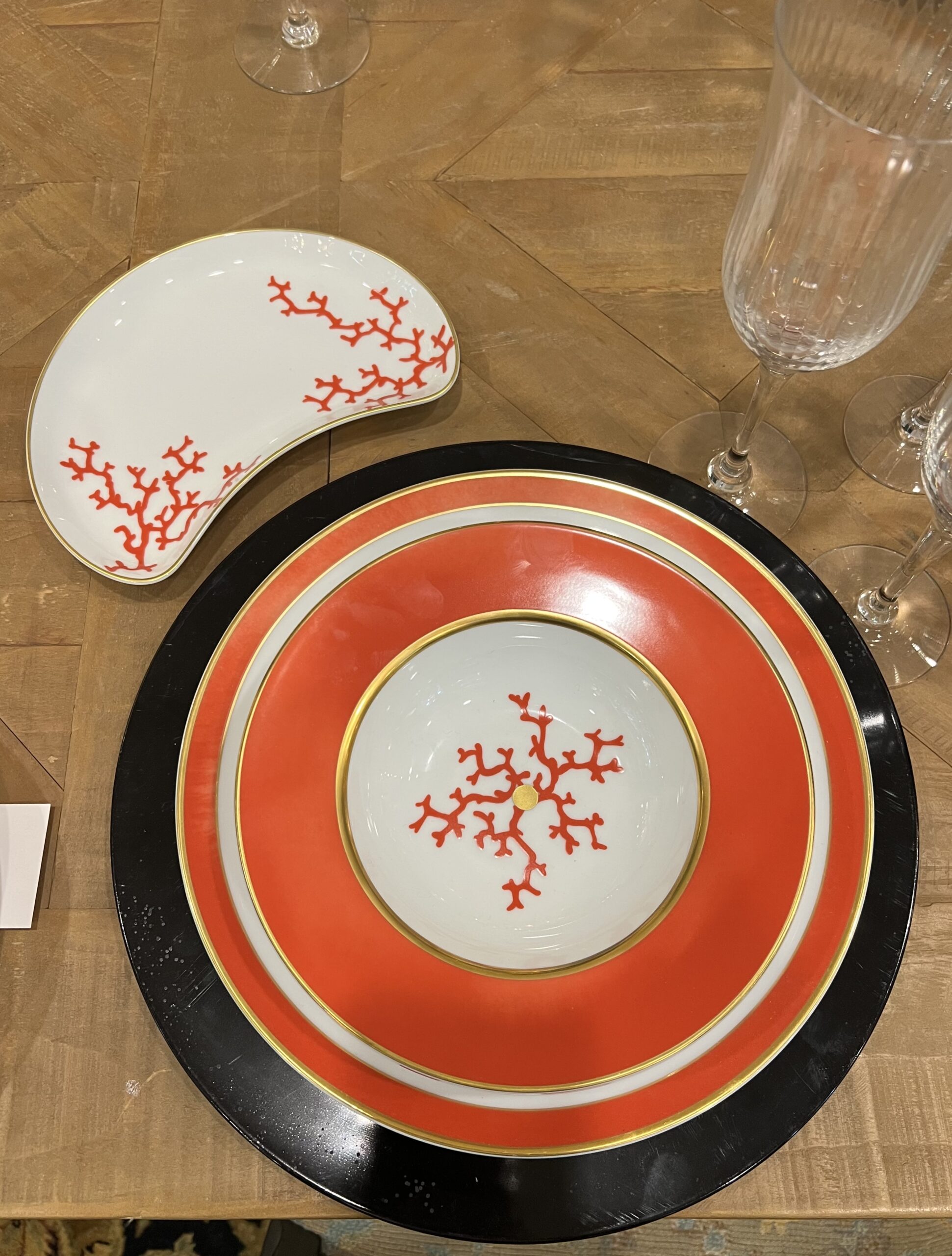 Raynaud Cristobal Porcelain Dinnerware Set