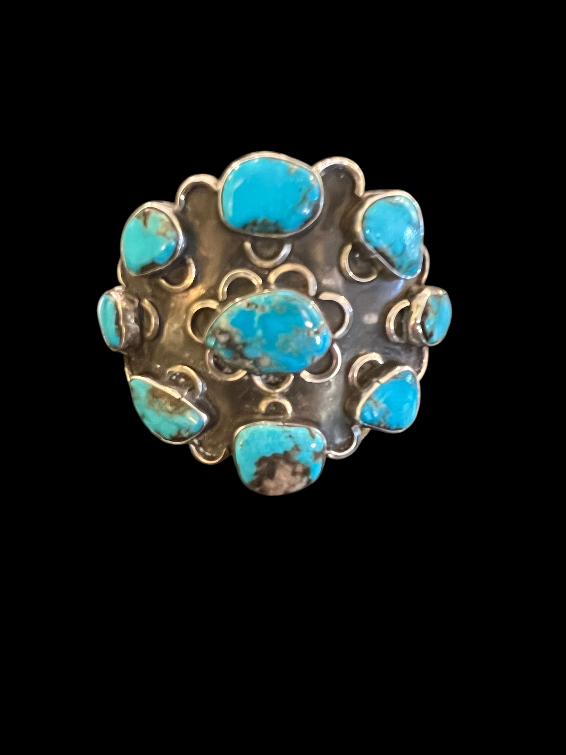 Handmade Turquoise Sterling Cuff