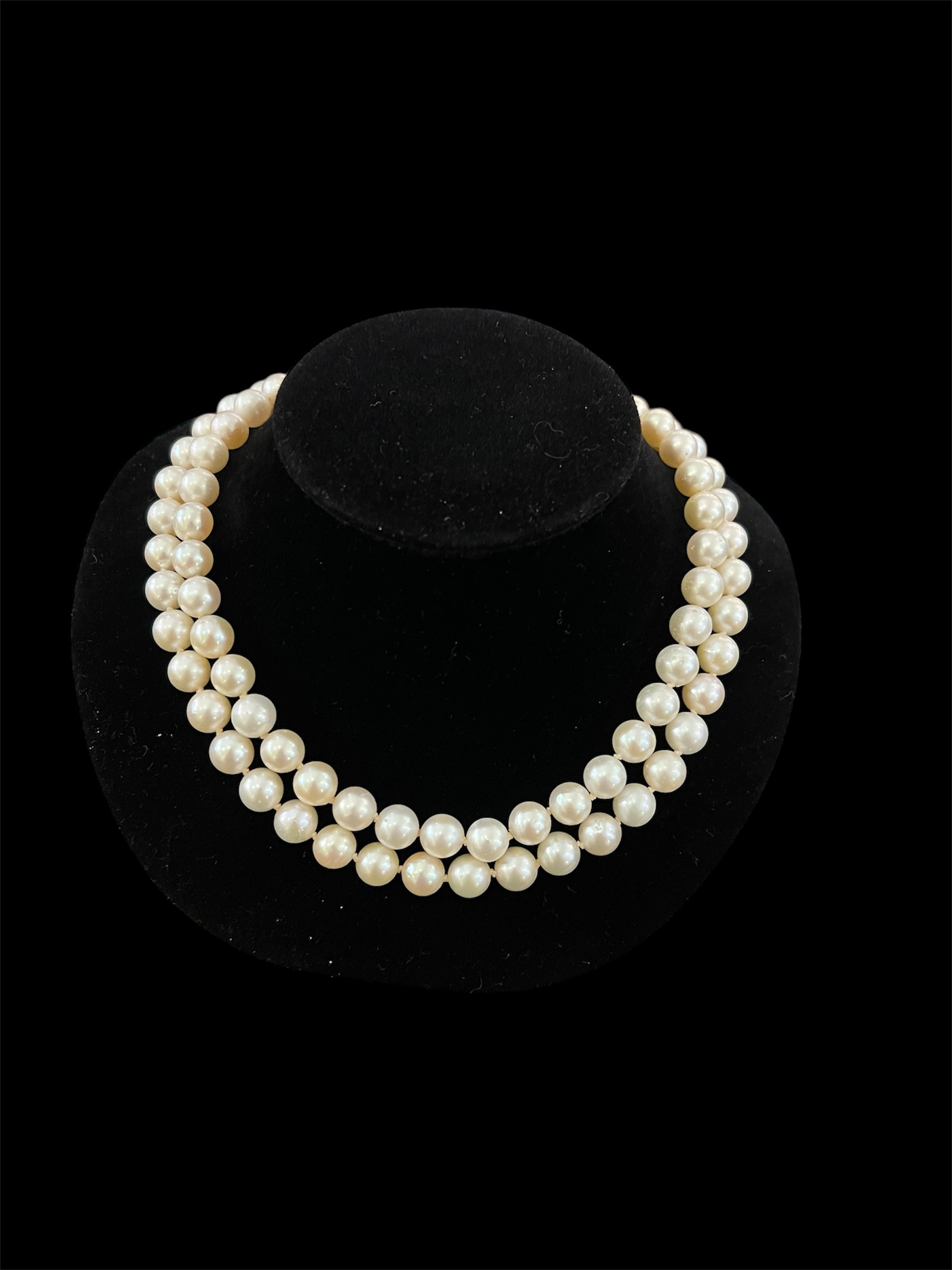 Ashoka Pearl Choker Platinum Diamond