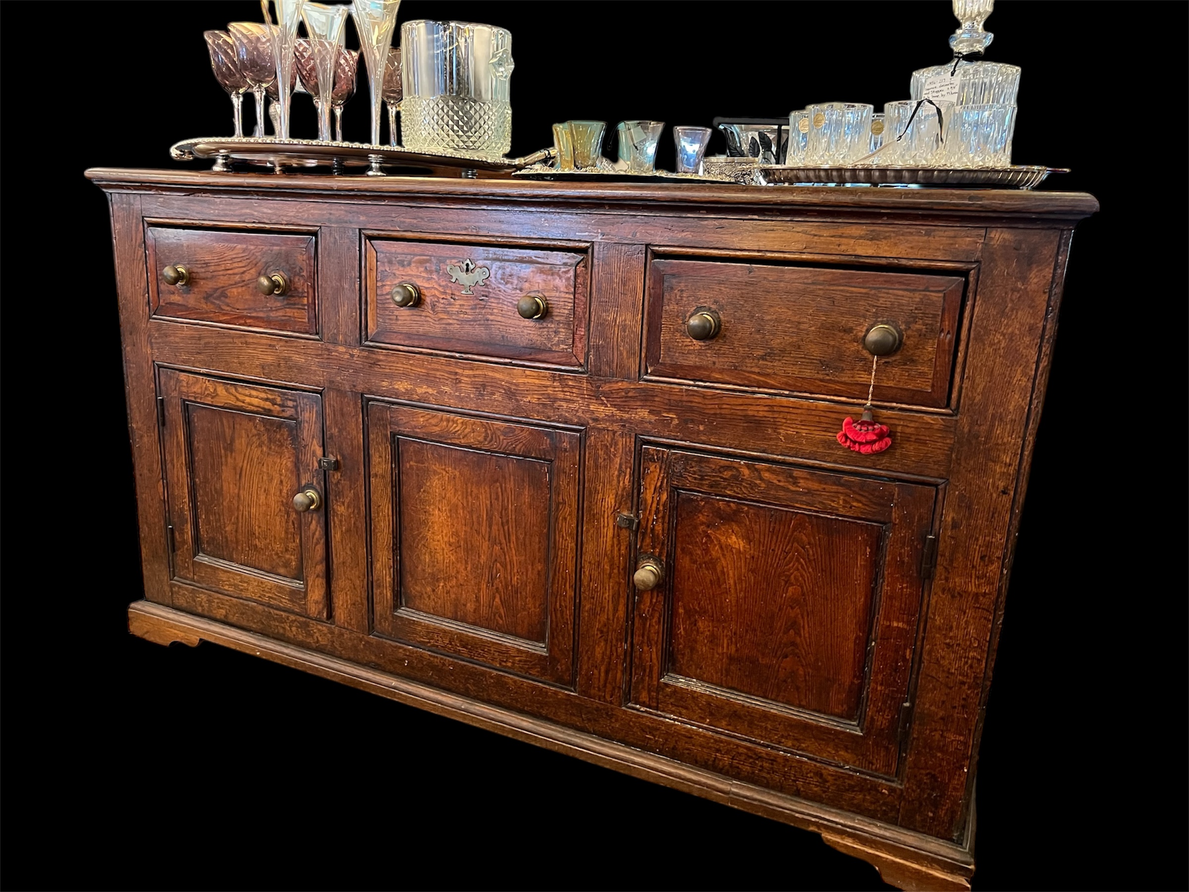 Antique English Country Sideboard