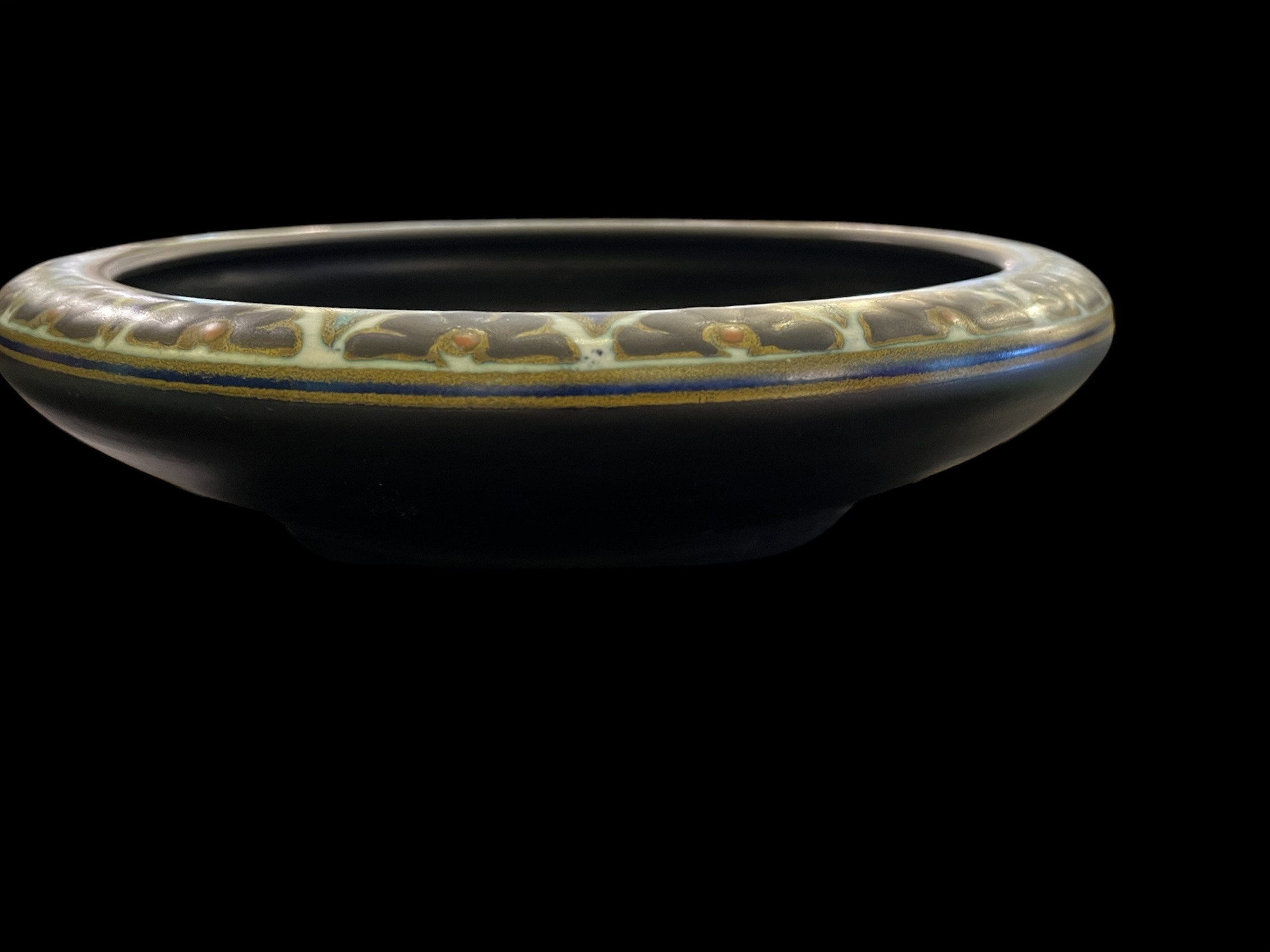 Gouda Art Nouveau Pottery Bowl