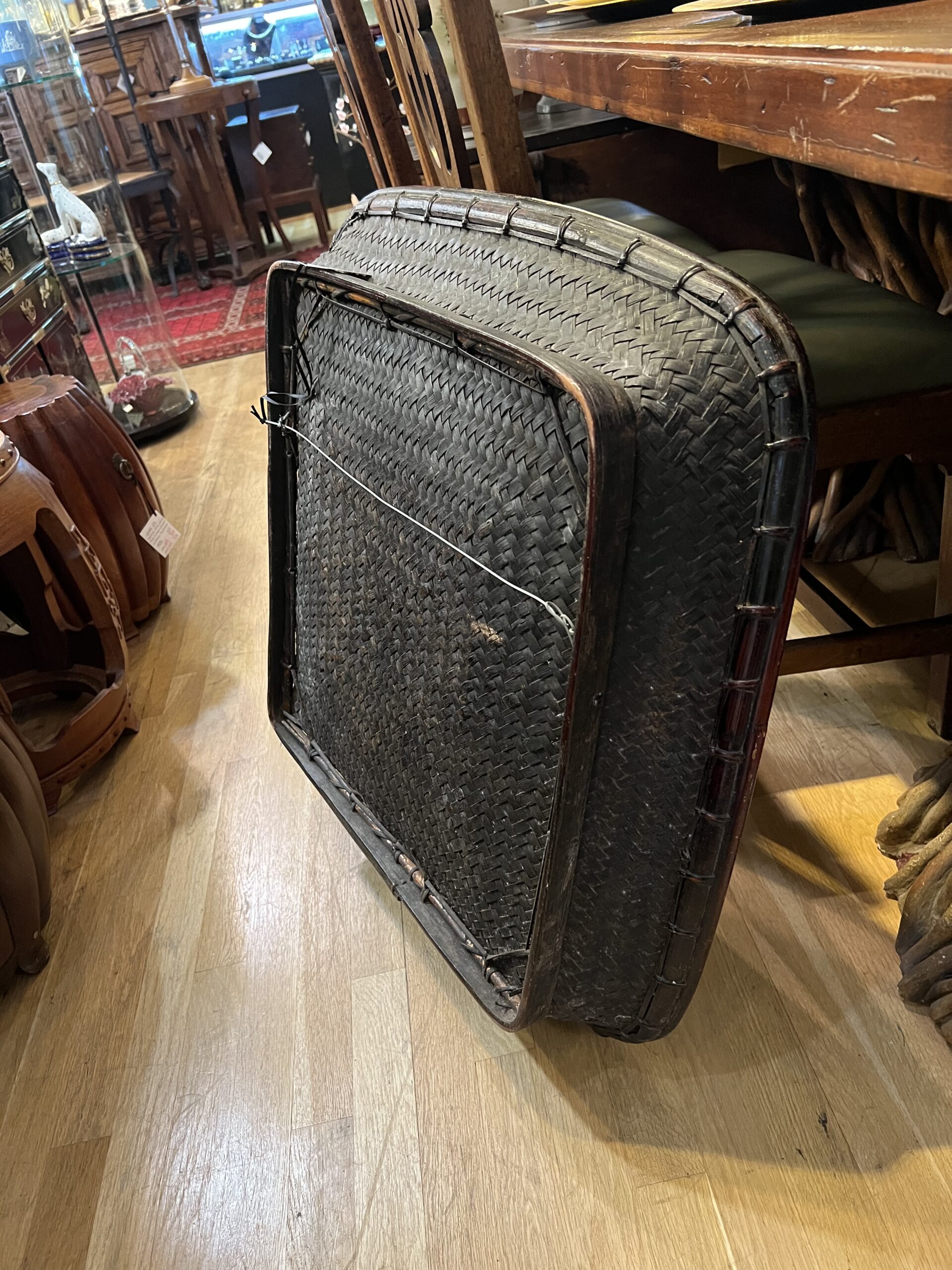 Antique Philippine Square Basket