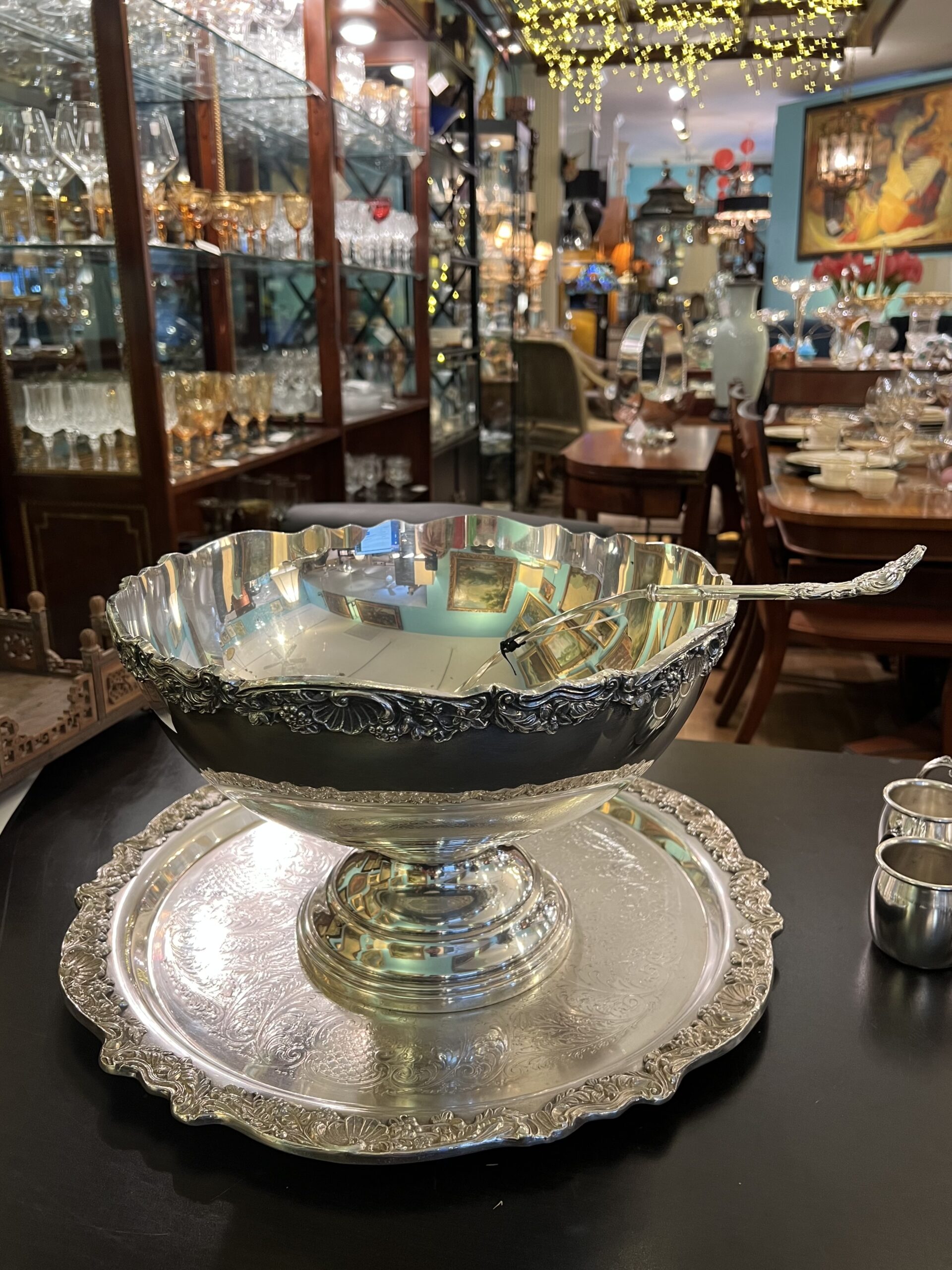 FB Rogers Silverplate Punch Set