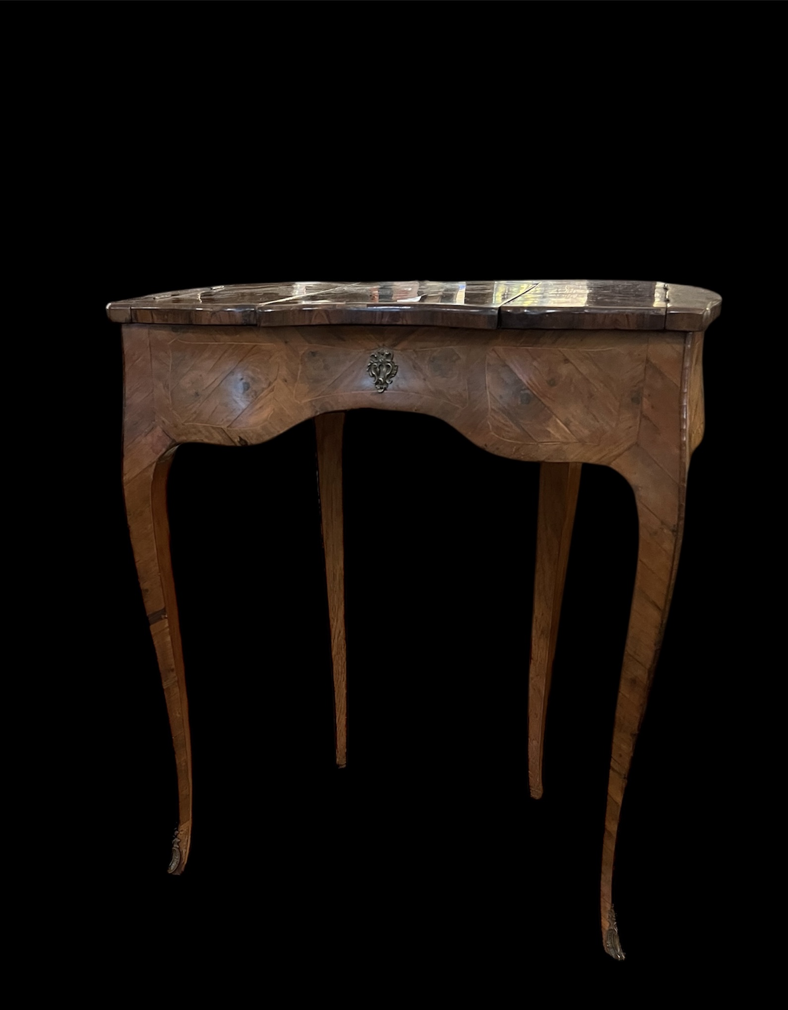 Antique Italian Inlaid Vanity Table