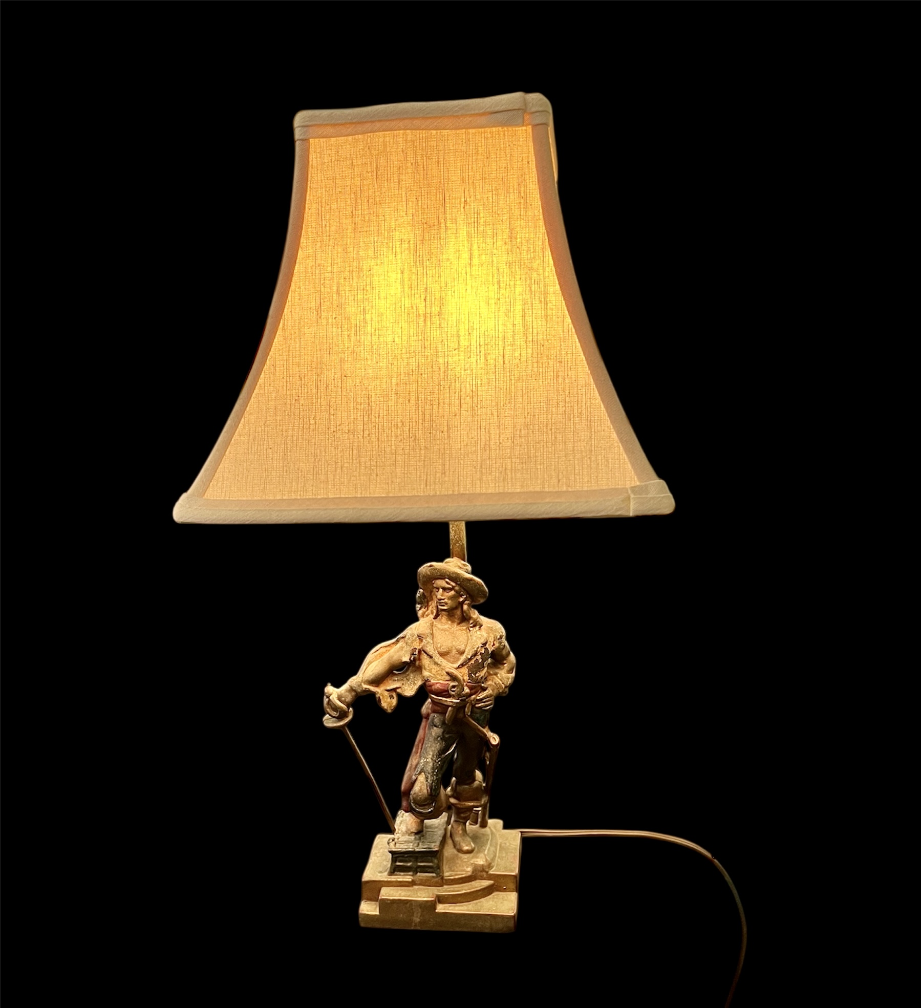 Bronze Antique Pirate Lamp