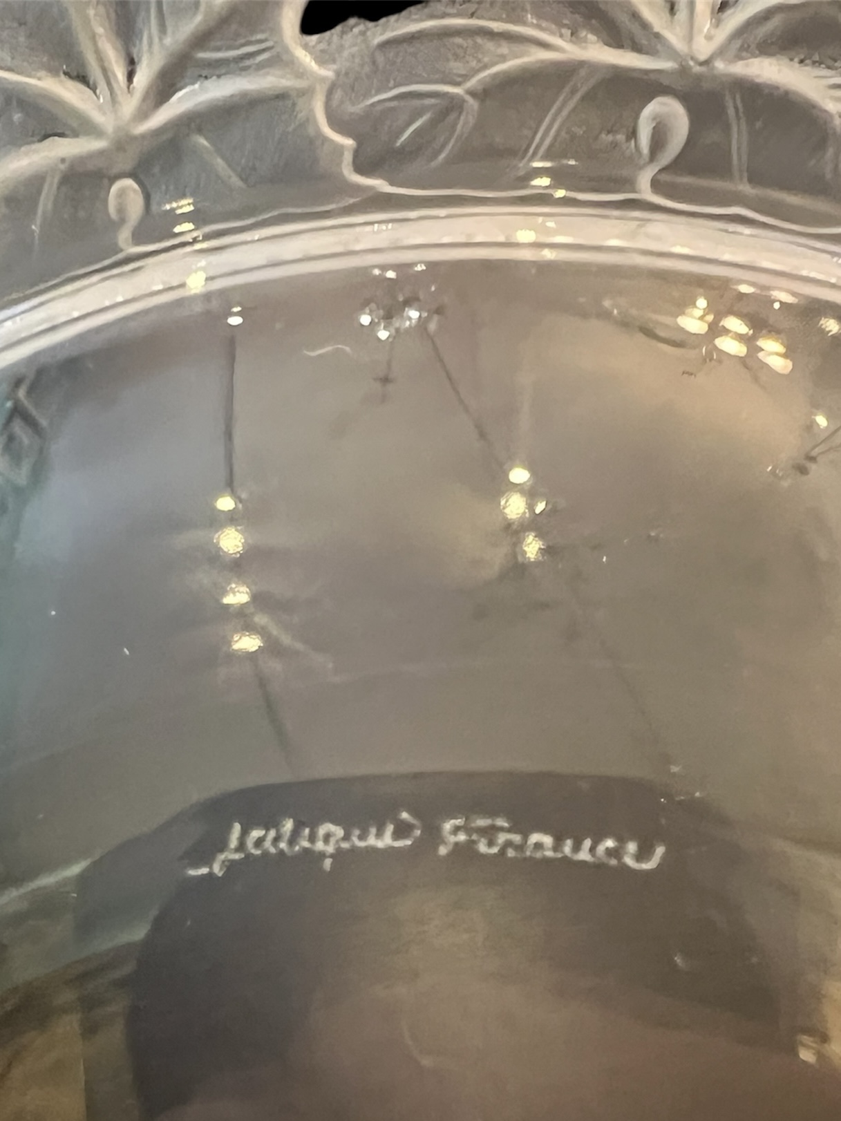 Lalique Honfleur Rimmed Bowl