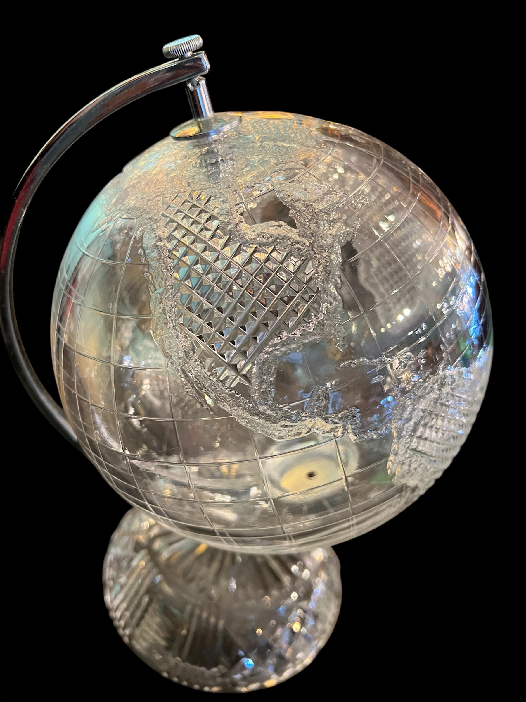 Waterford Crystal World Globe