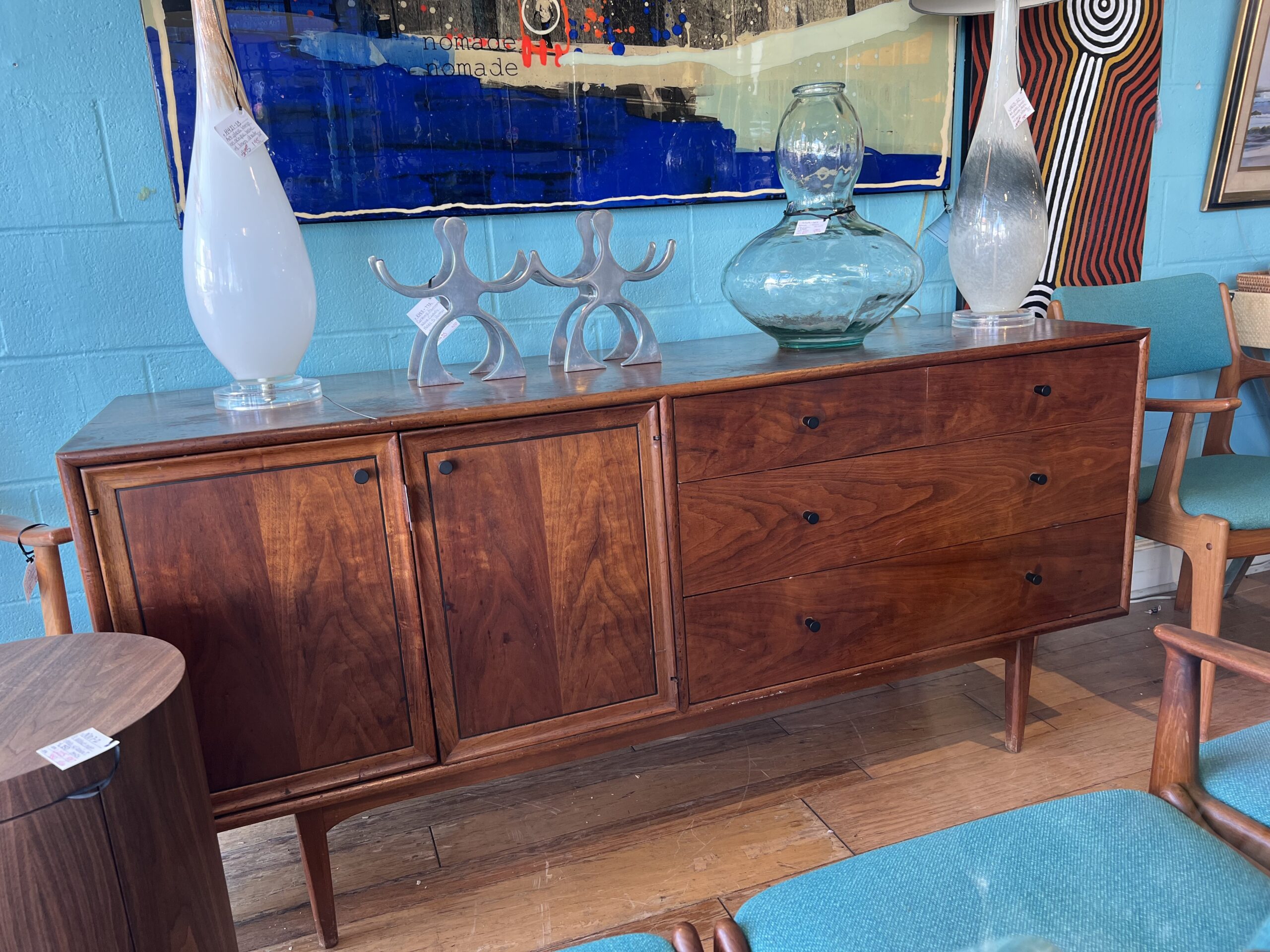 Vintage Drexel Furniture Mid Century Credenza