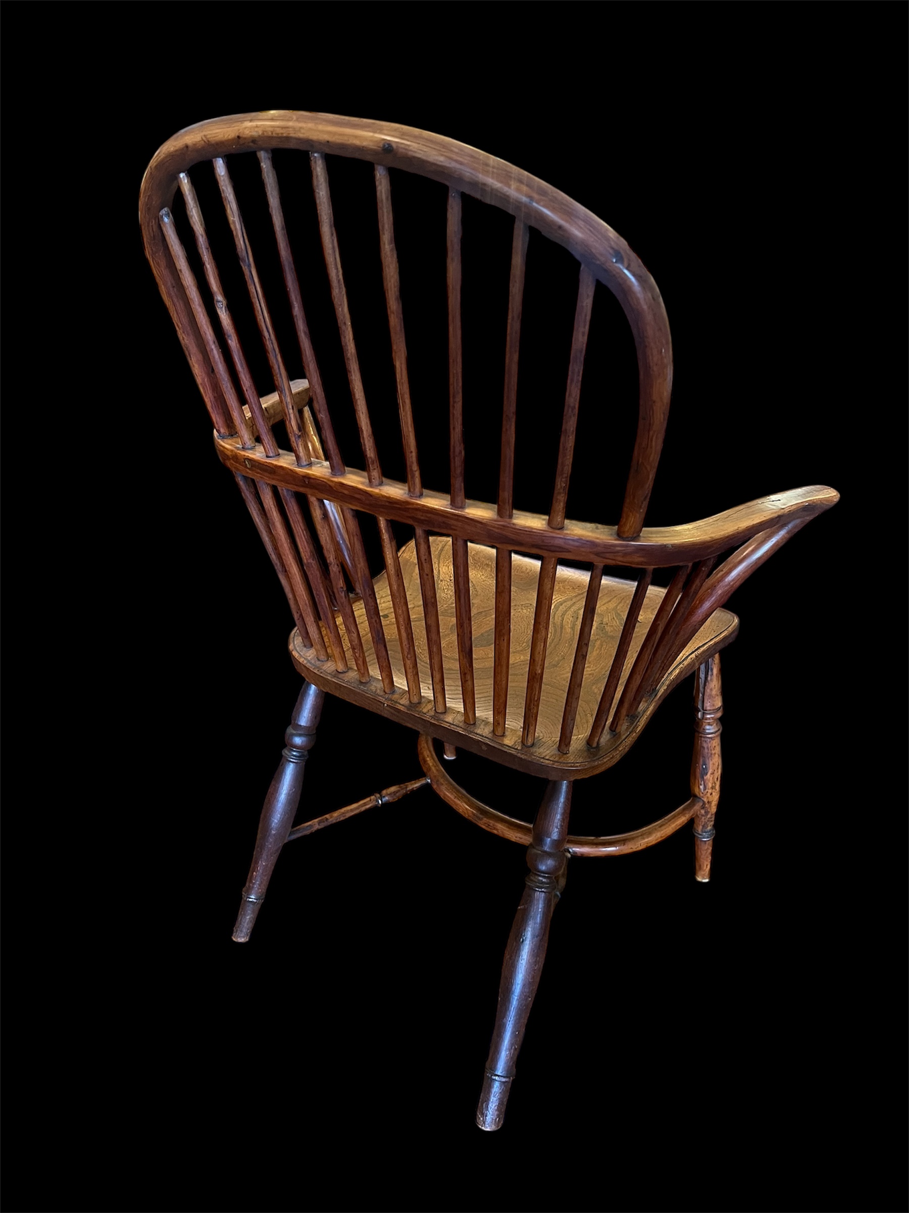 Antique English Handcarved Windsor Chair