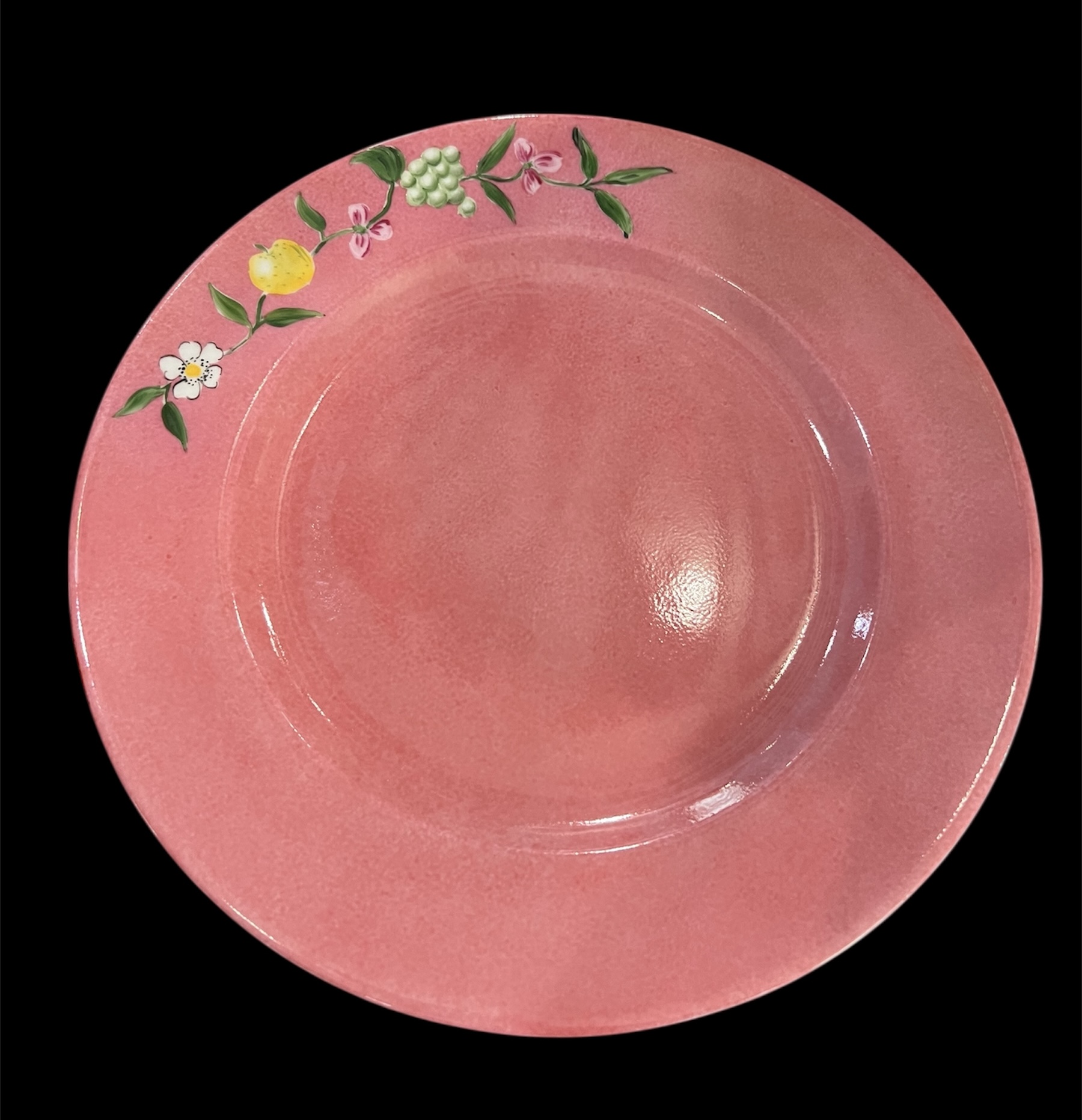 D. Porthault Limoges Pink Floral China