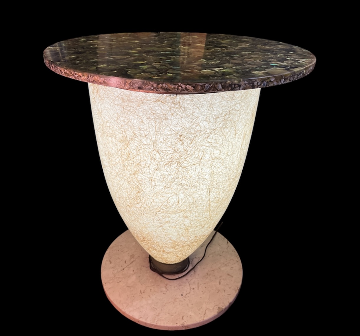 Midcentury Modern Mosaic Side Table