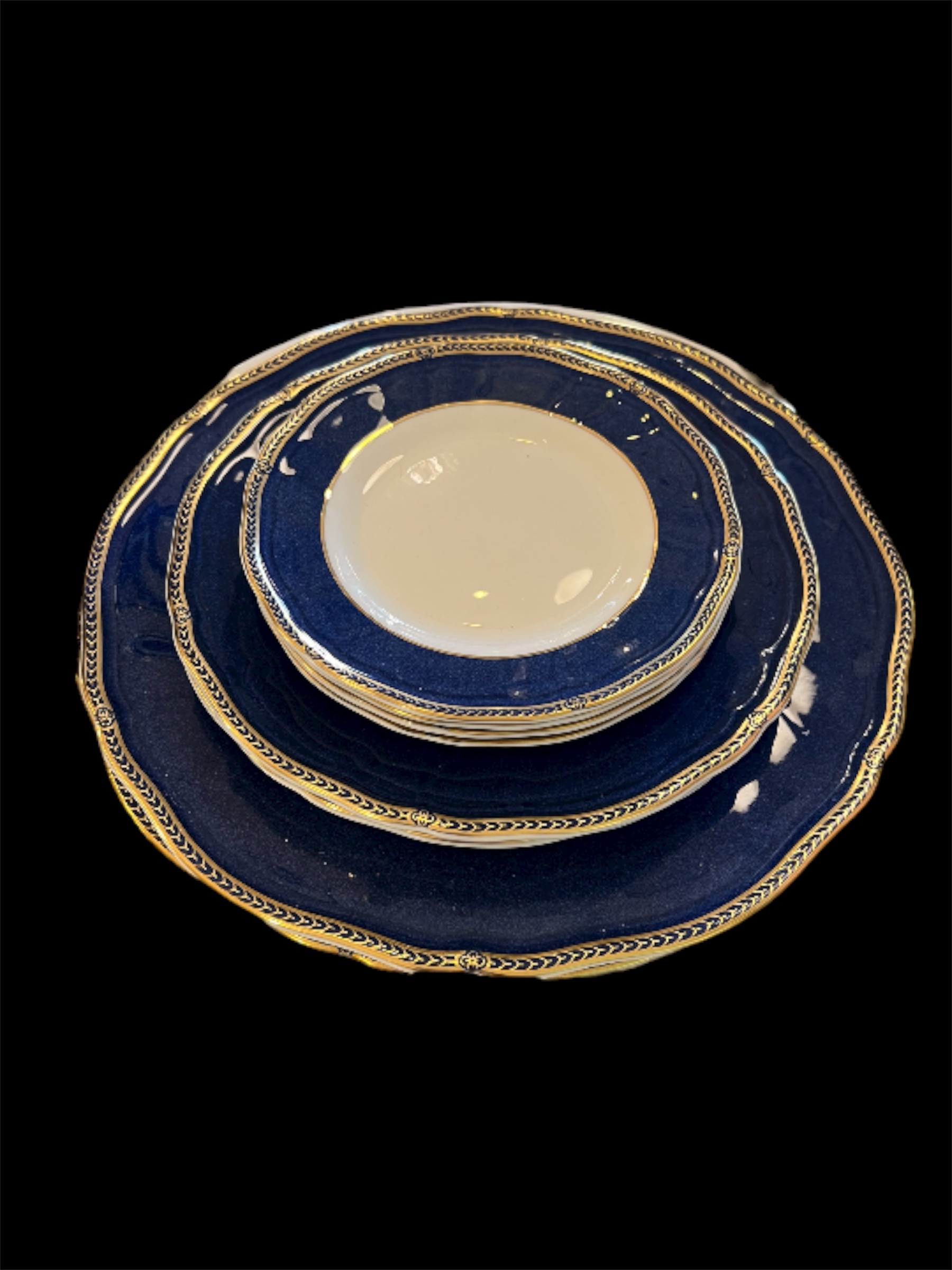 Wedgwood China Crown Sapphire Dinnerware
