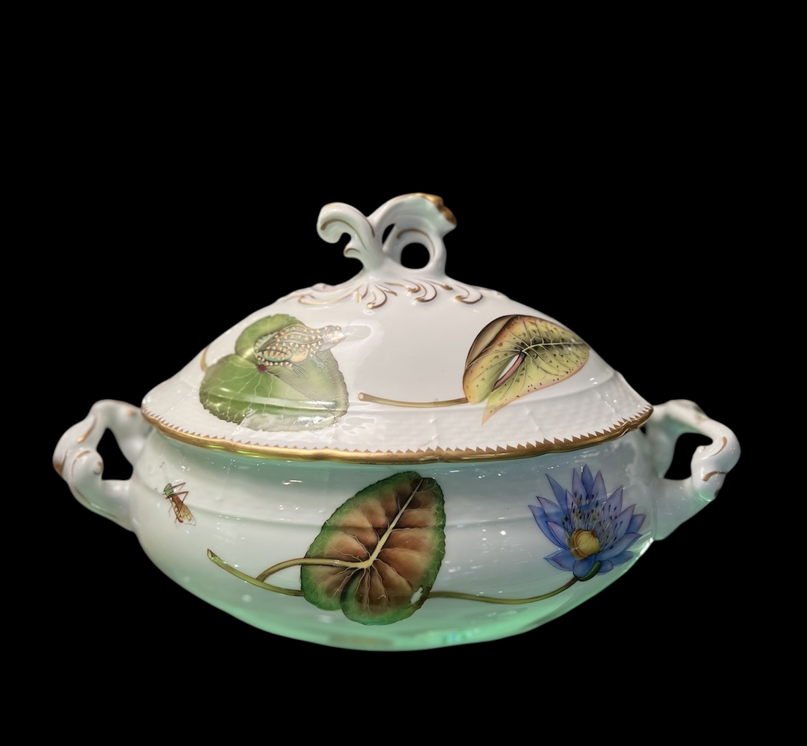 Anna Weatherly Seascape Waterlily Tureen