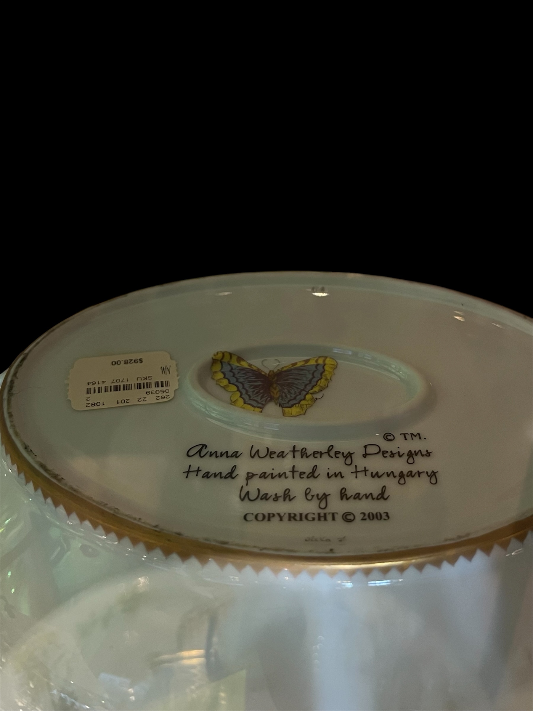 Anna Weatherly Seascape Waterlily Tureen