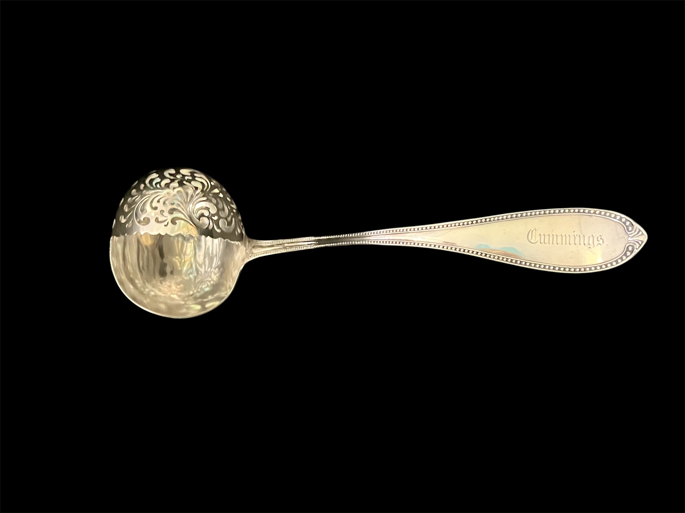 Antique Tiffany Sterling Soup Ladle